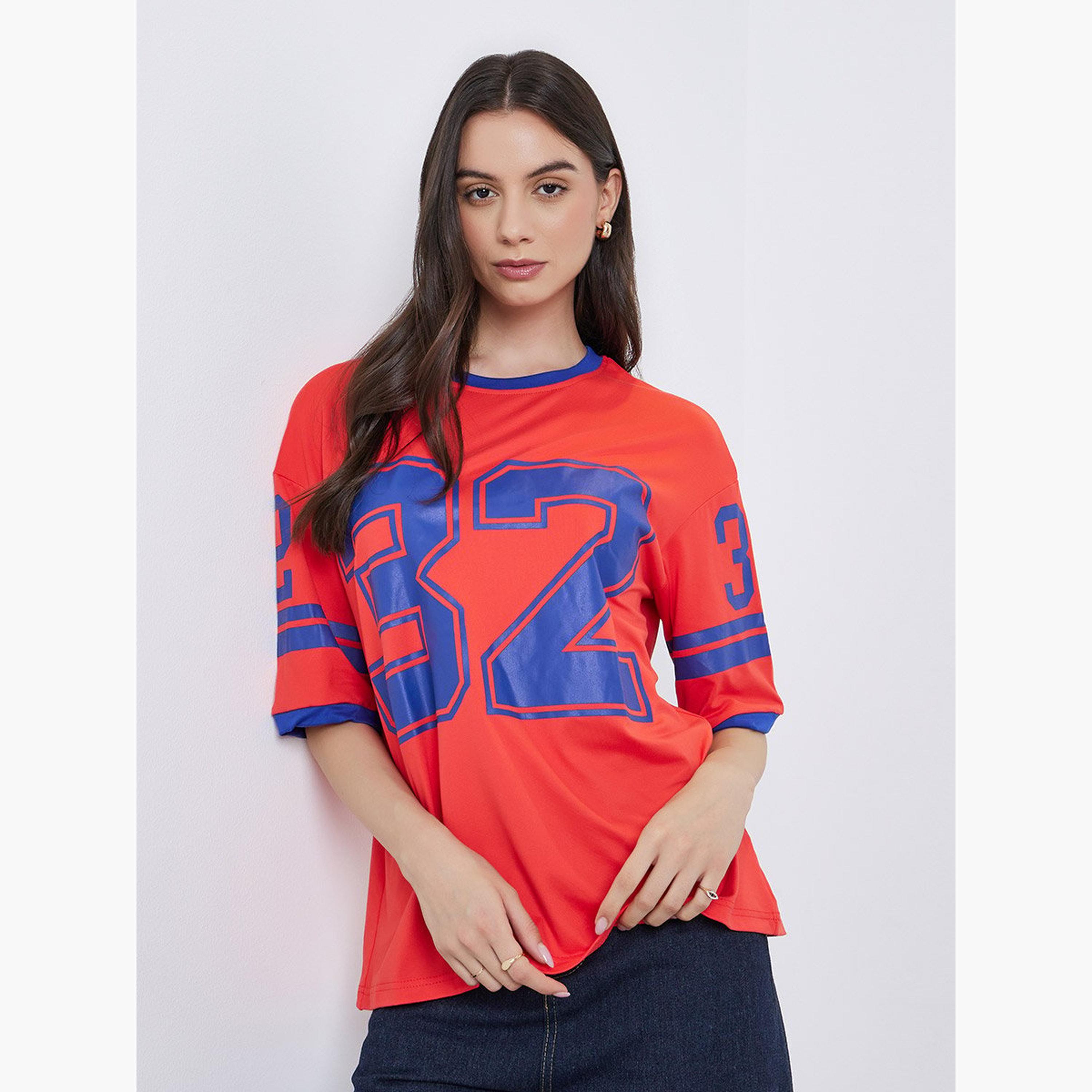 Take Two Graphic Print Oversized T-Shirt-women-clothing-tshirts-image-1