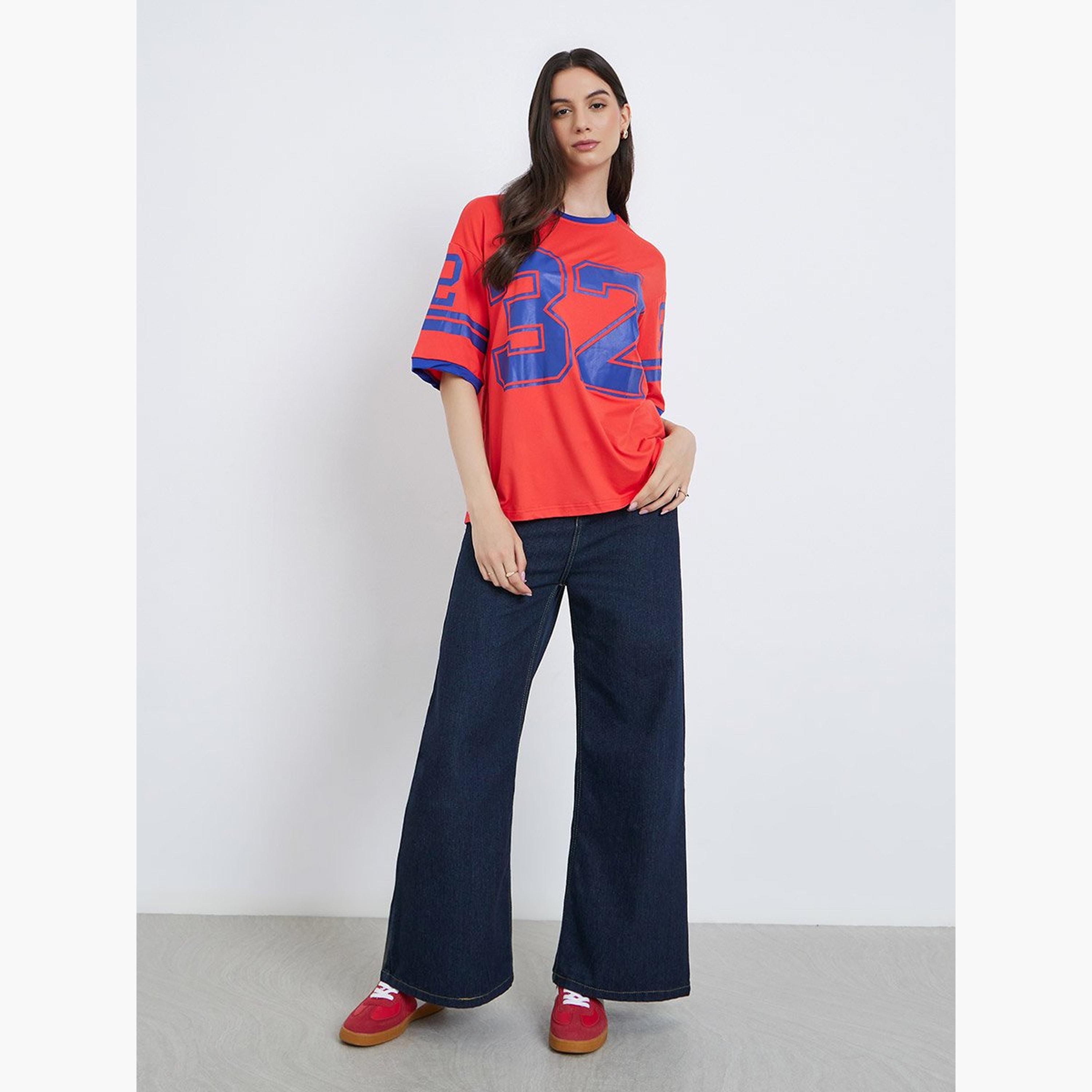 Take Two Graphic Print Oversized T-Shirt-women-clothing-tshirts-image-2