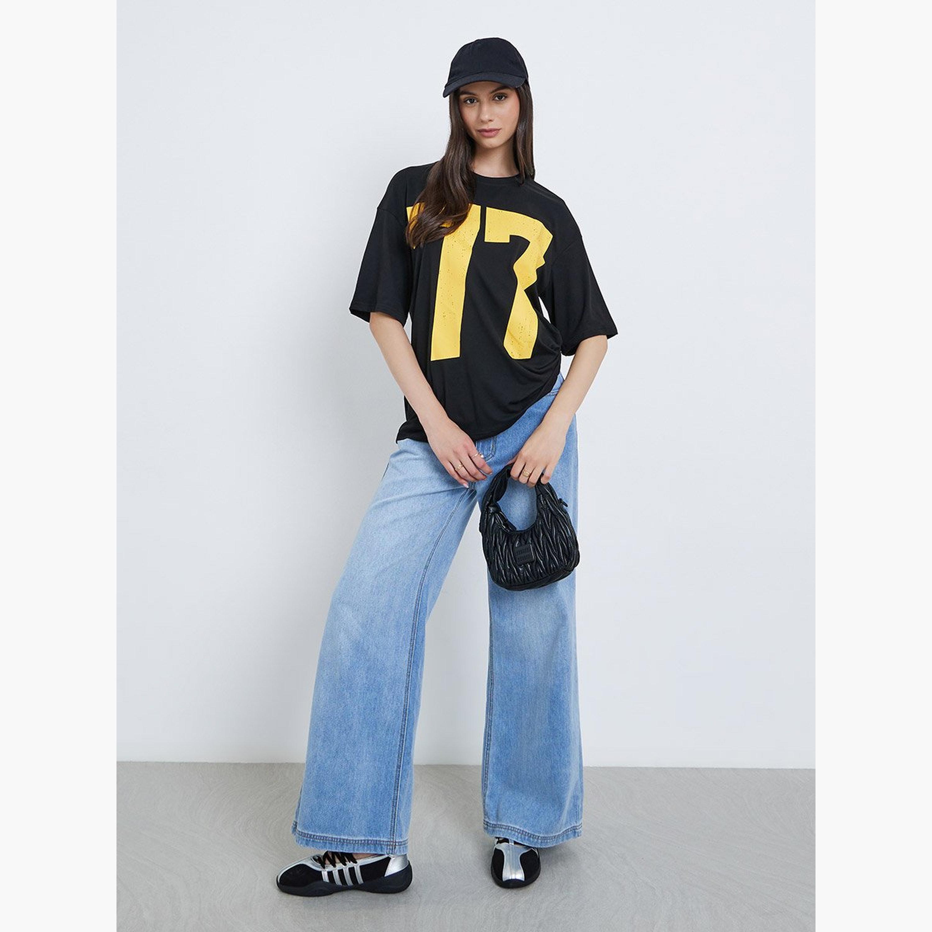 Take Two Graphic Print Oversized T-Shirt-women-clothing-tshirts-image-2
