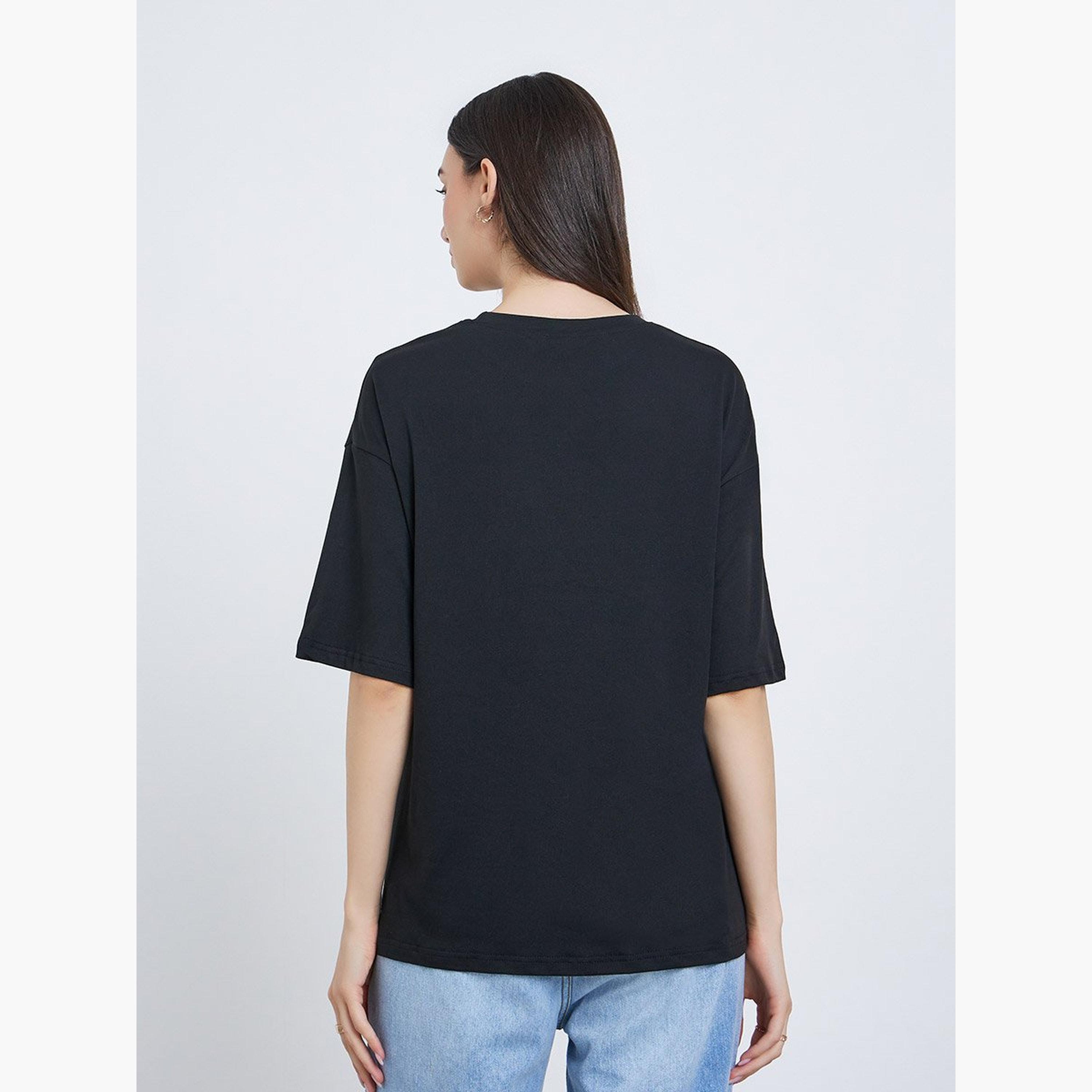 Take Two Graphic Print Oversized T-Shirt-women-clothing-tshirts-image-4