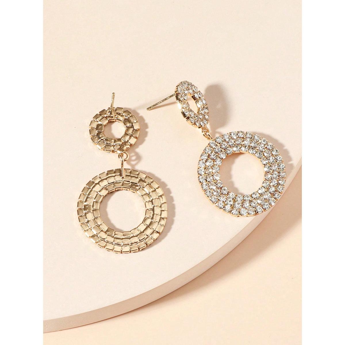 Take Two Embellished Double-Circle Earrings-women-watchesandjewellery-jewellery-earrings-image-5