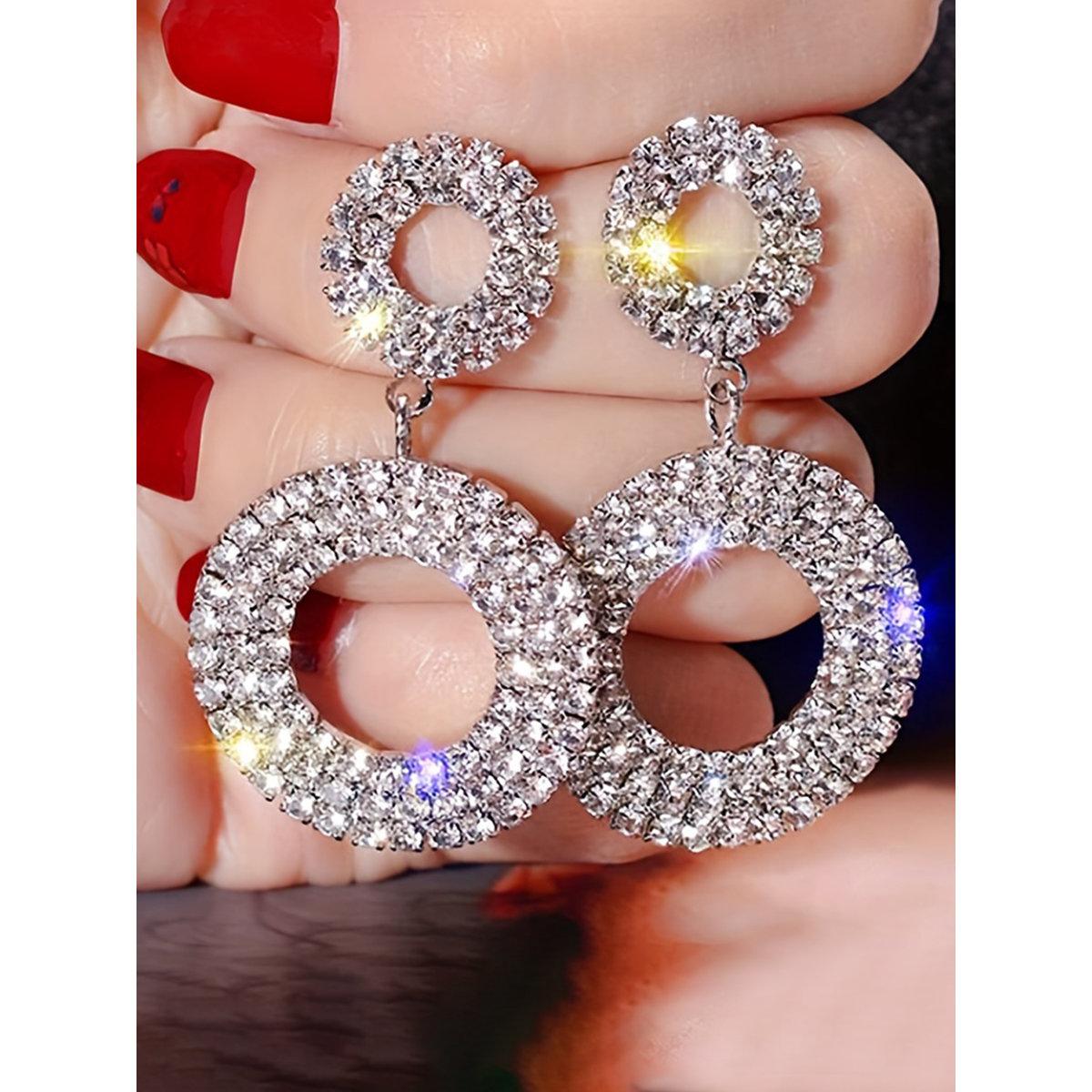 Take Two Embellished Double-Circle Earrings-women-watchesandjewellery-jewellery-earrings-image-3