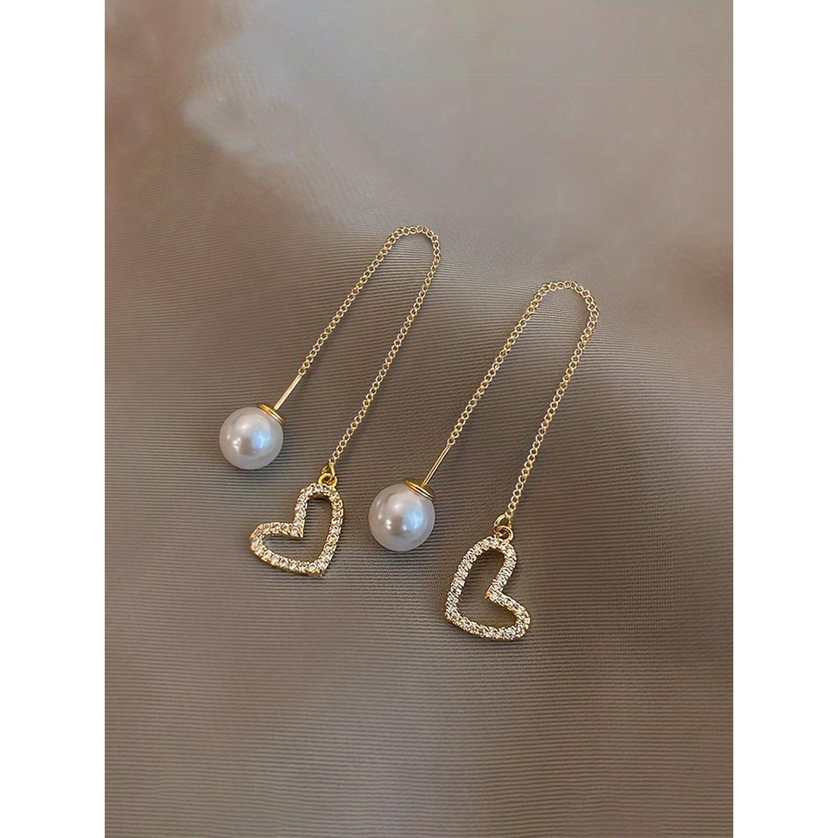 أقراط مُنمقة بلؤلؤ صناعي-women-watchesandjewellery-jewellery-earrings-image-2