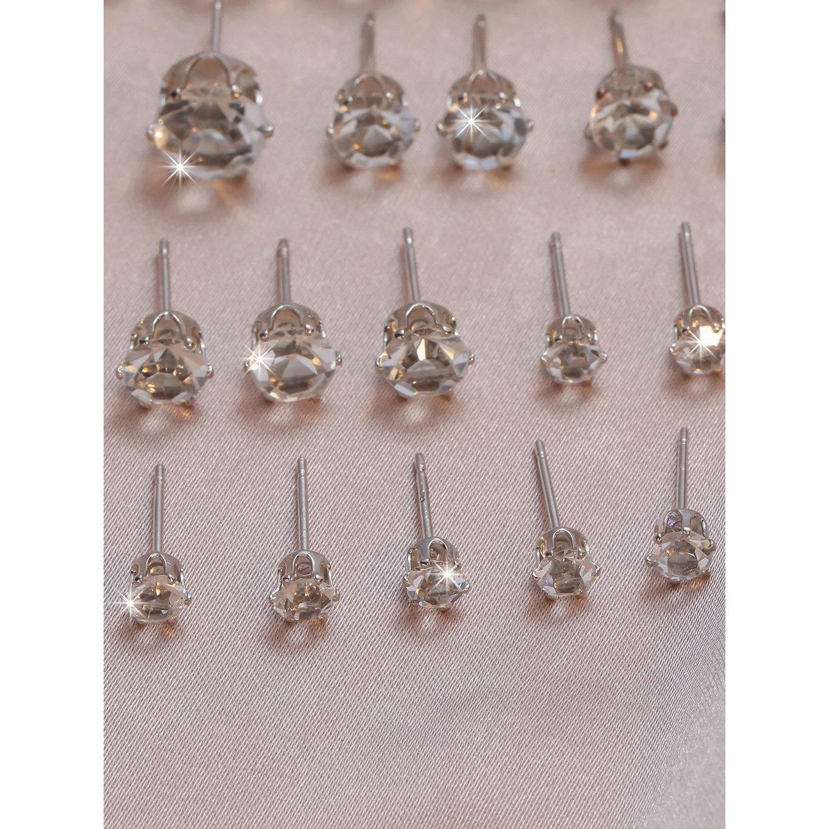 مجموعة من 12 - أقراط بتفاصيل مُنمقة-women-watchesandjewellery-jewellery-earrings-image-4