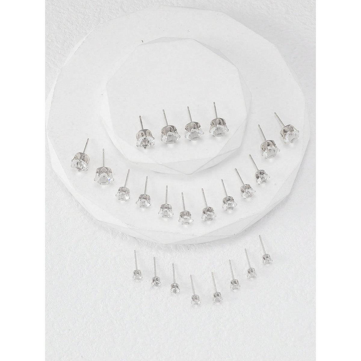 مجموعة من 12 - أقراط بتفاصيل مُنمقة-women-watchesandjewellery-jewellery-earrings-image-6