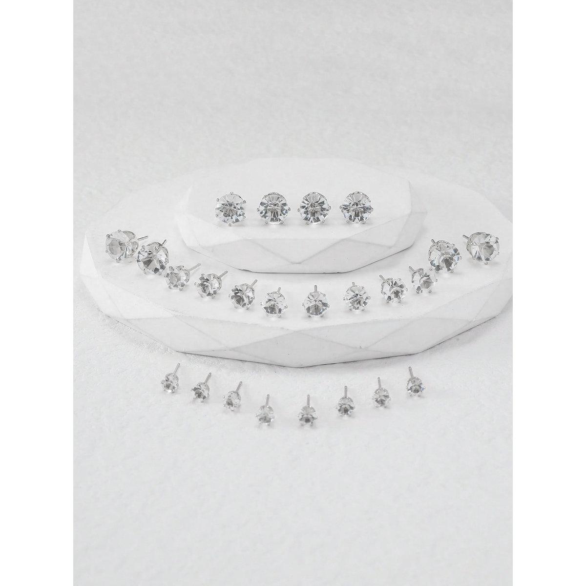 مجموعة من 12 - أقراط بتفاصيل مُنمقة-women-watchesandjewellery-jewellery-earrings-image-7