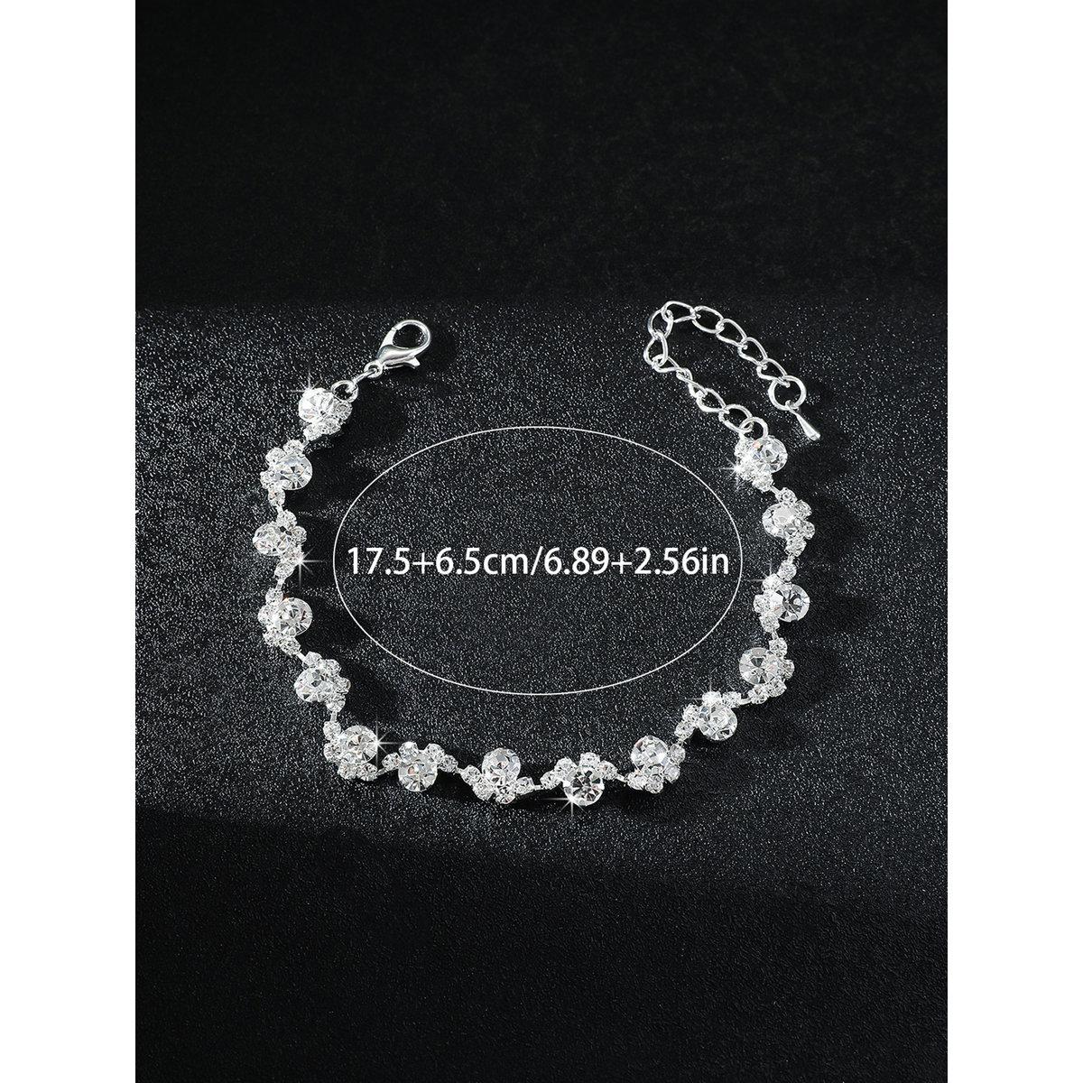 Take Two Rhinestone Flower Bracelet-women-watchesandjewellery-jewellery-banglesandbracelets-image-6