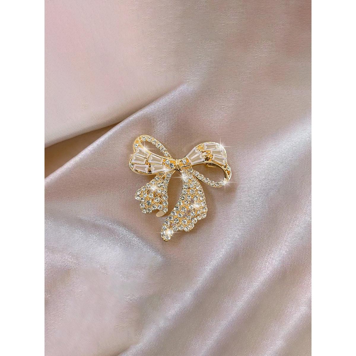 Take Two Embellished Bow Brooch-women-watchesandjewellery-jewellery-brooches-image-2