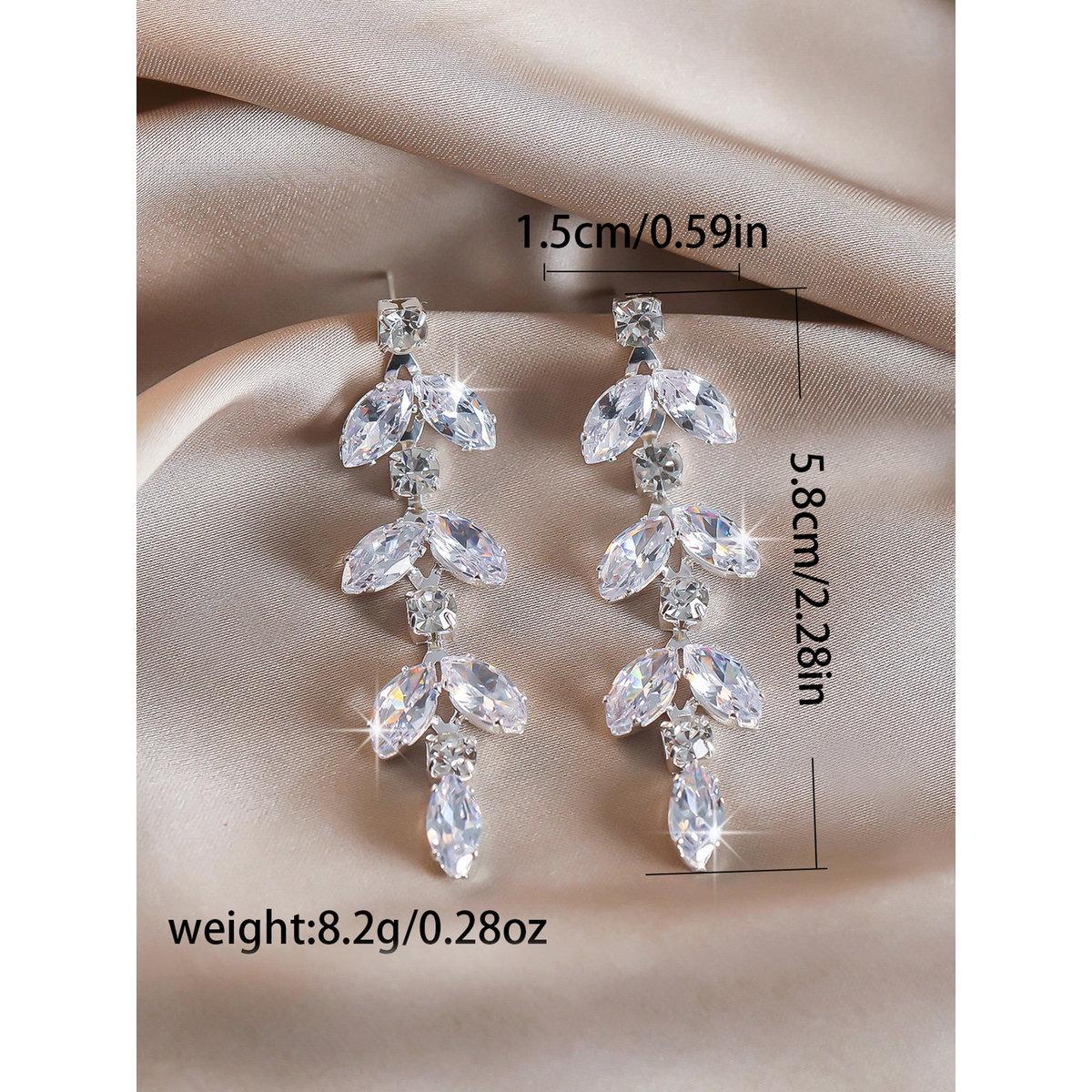 أقراط بُحلي متدلي على شكل زهرة-women-watchesandjewellery-jewellery-earrings-image-6