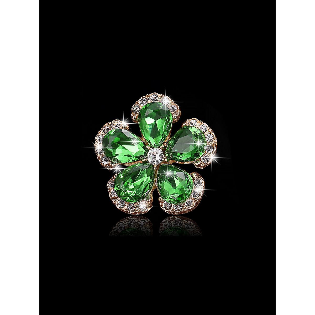 بروش بتفاصيل زهرة مُنمقة-women-watchesandjewellery-jewellery-brooches-image-6