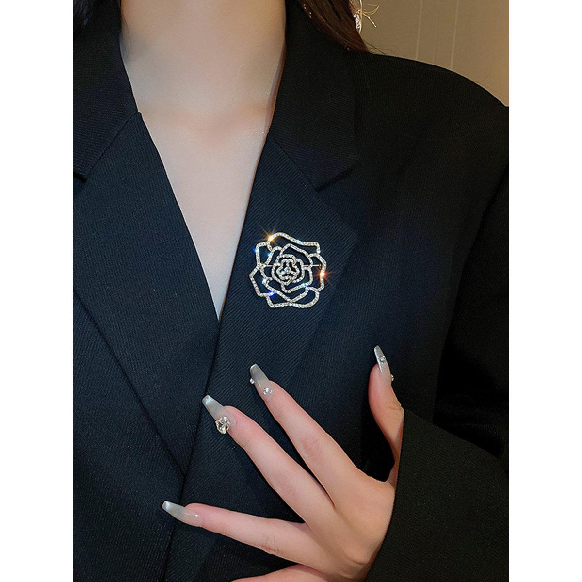 Take Two Embellished Rose Brooch-women-watchesandjewellery-jewellery-brooches-image-3