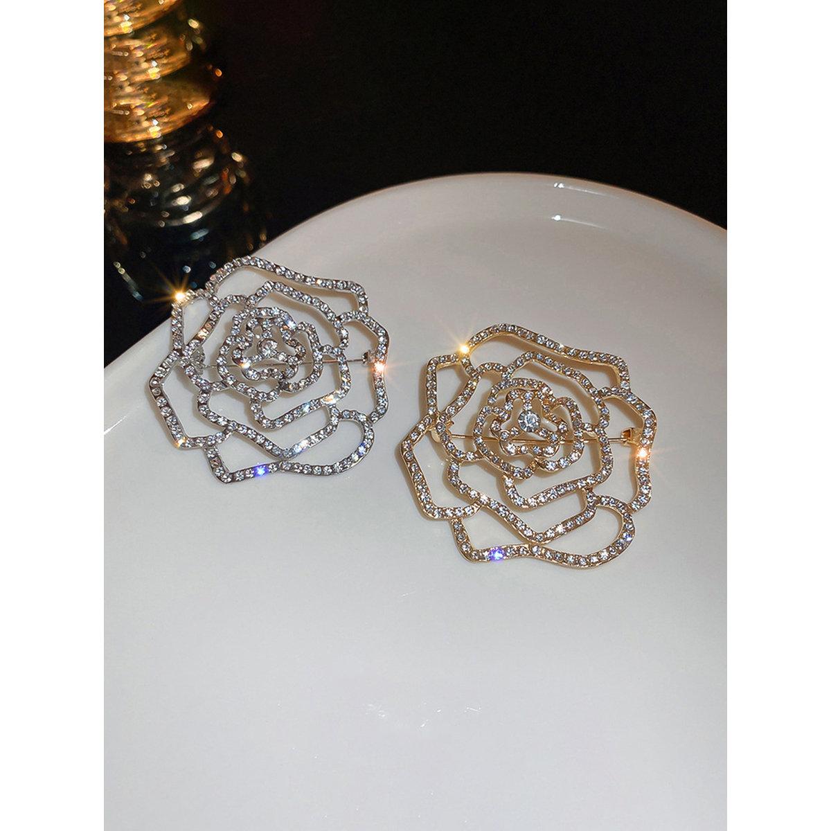 بروش بتفاصيل زهرة مُنمقة-women-watchesandjewellery-jewellery-brooches-image-8