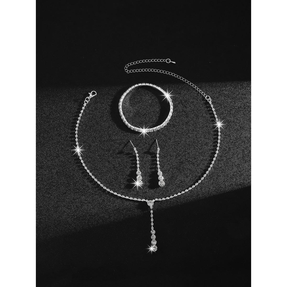 طقم من قلادة وأقراط مع سوار-women-watchesandjewellery-jewellery-jewellerysets-image-2