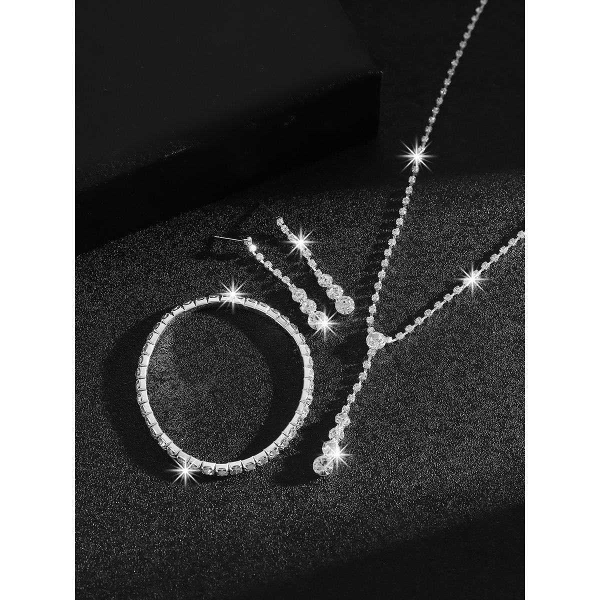 Take Two Rhinestone Necklace, Earrings and Bracelet Set-women-watchesandjewellery-jewellery-jewellerysets-image-5