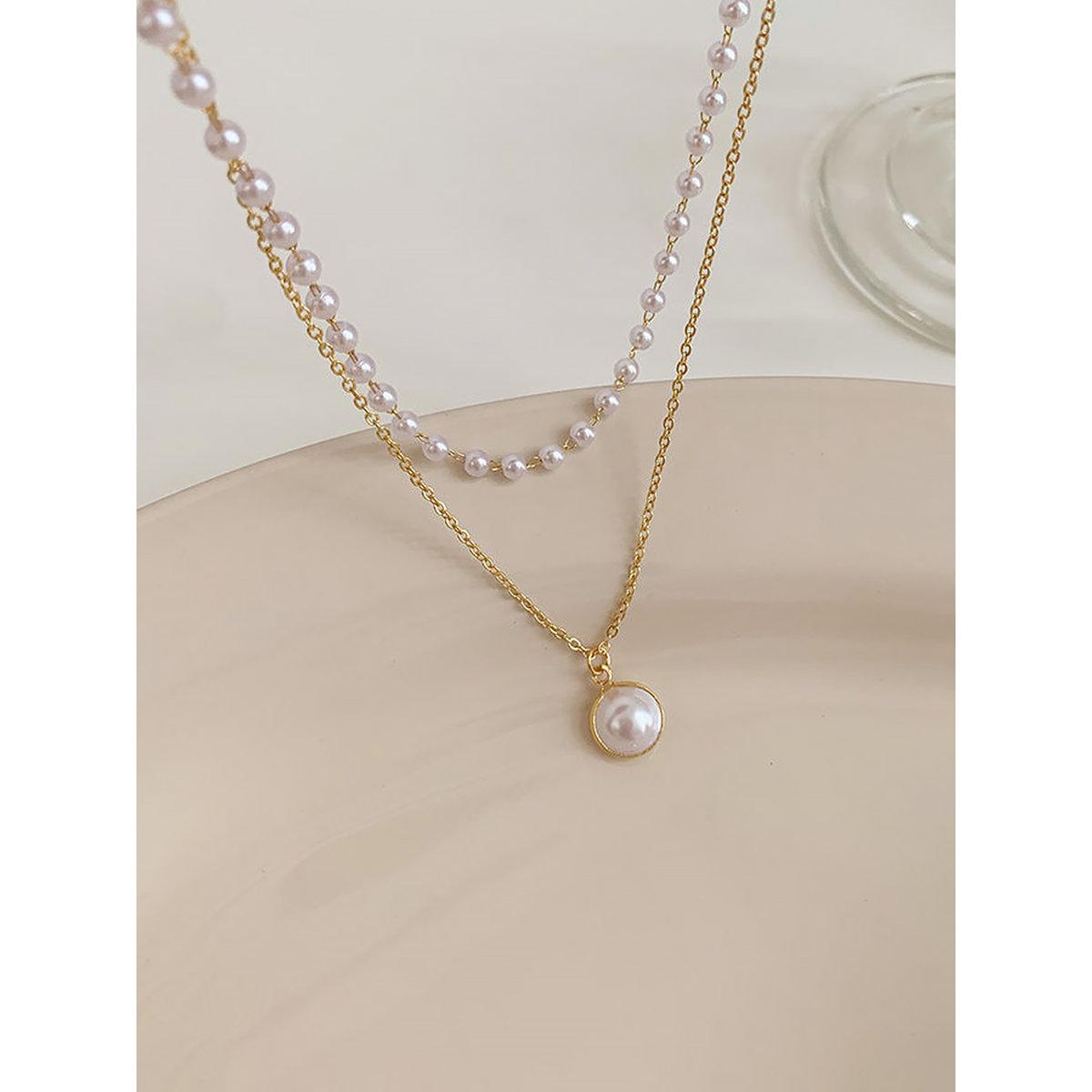 Take Two Faux Pearl Layered Necklace-women-watchesandjewellery-jewellery-necklacesandpendants-image-1