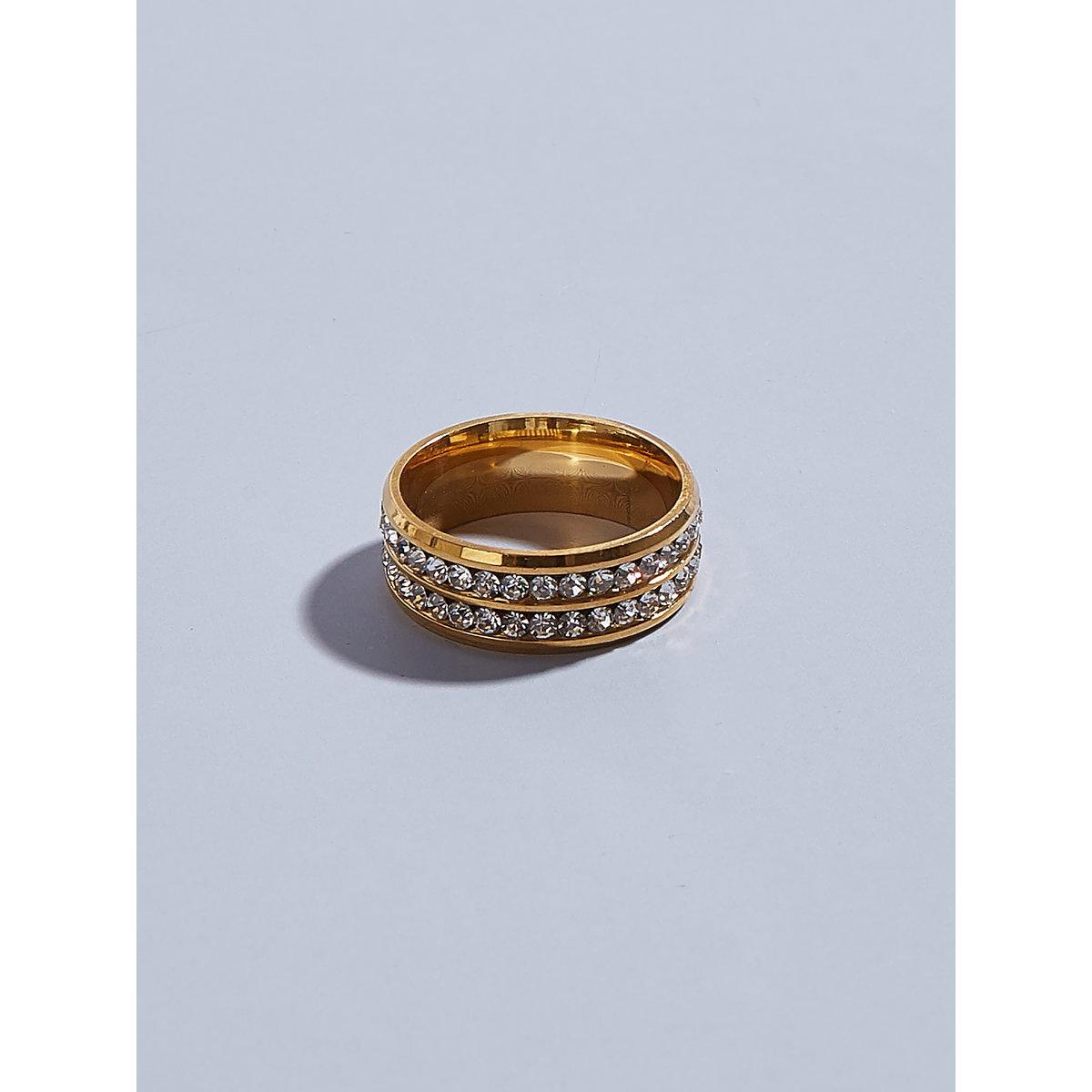 Take Two Embellished Stainless Steel Ring-women-watchesandjewellery-jewellery-rings-image-4