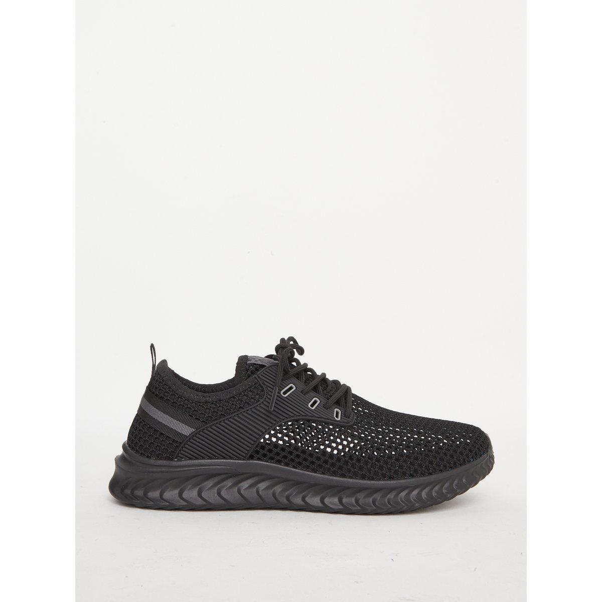 Take Two Textured Lace Up Sneakers-men-shoes-sneakers-image-2