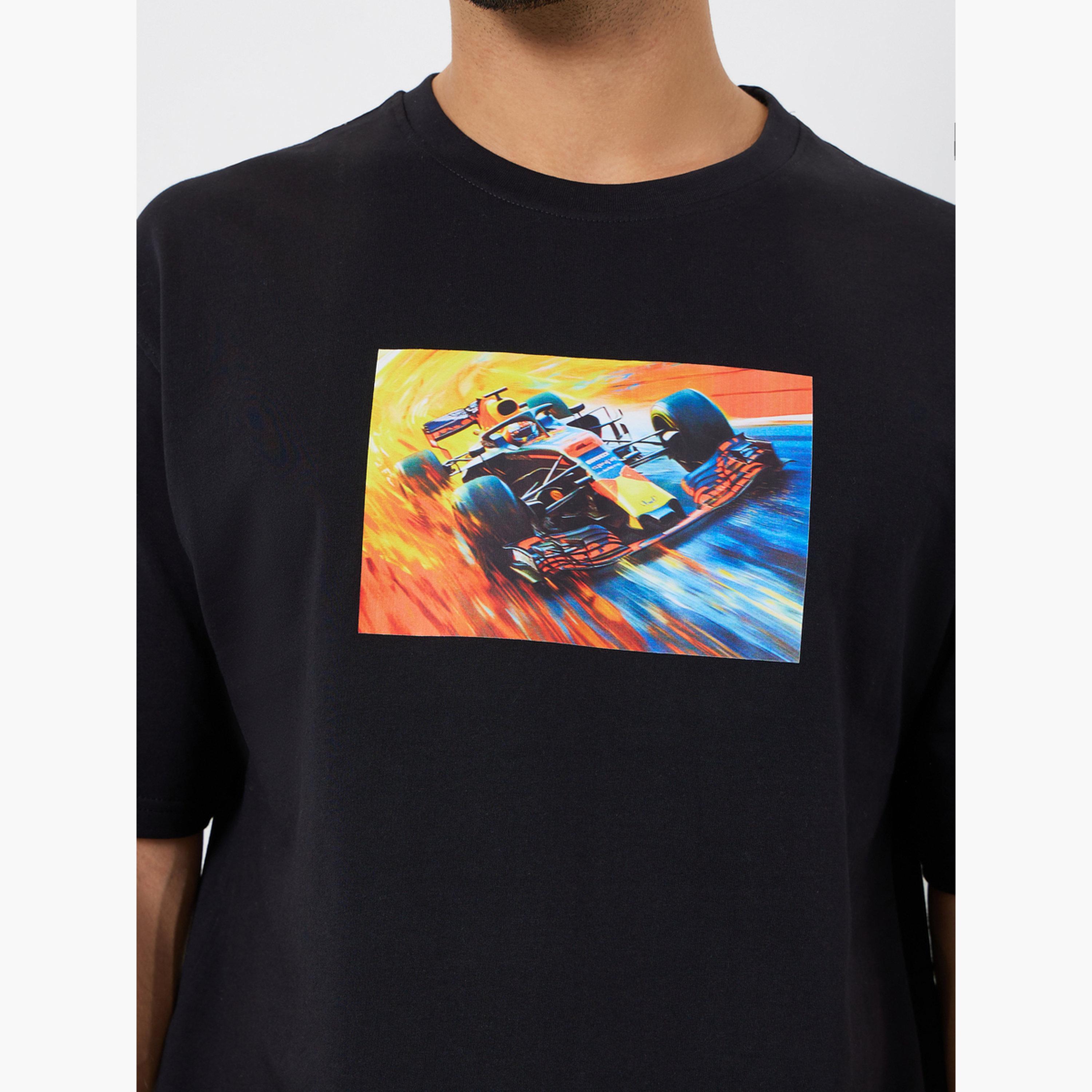 تيشيرت بطبعة جرافيك وقصة واسعة للرجال-men-clothing-tshirtsandpolos-tshirts-image-4