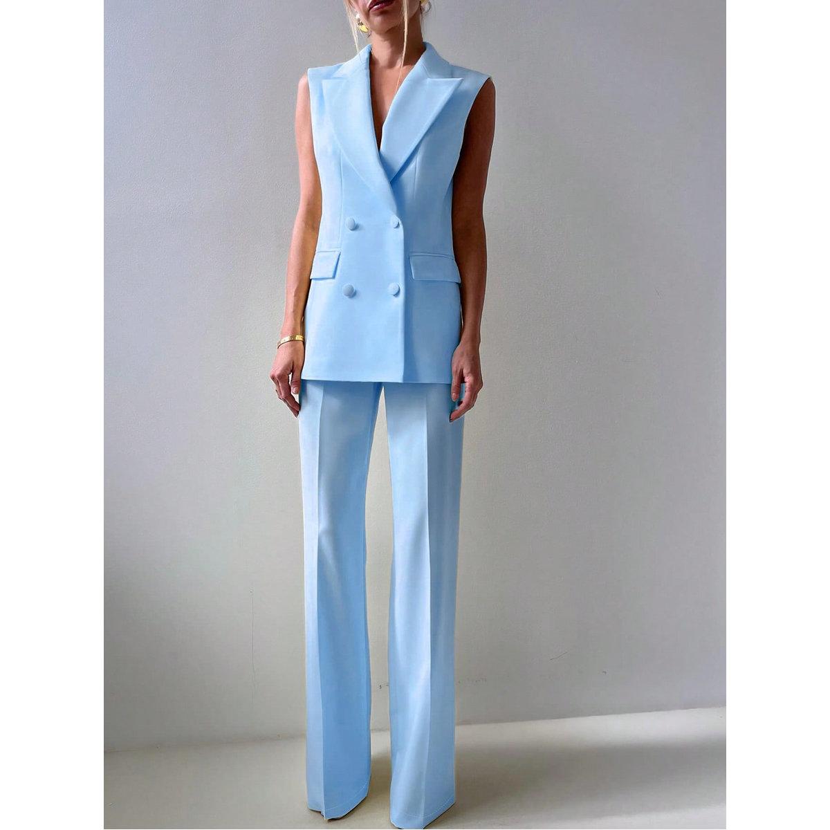 طقم منسق من بنطال وجيليه-women-clothing-coordsets-image-6