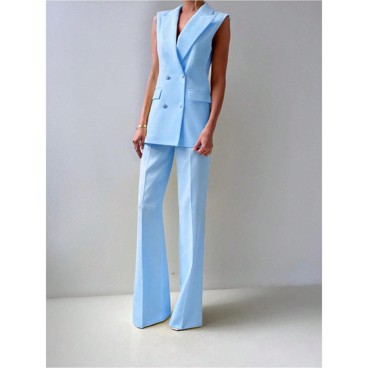 طقم منسق من بنطال وجيليه-women-clothing-coordsets-image-7