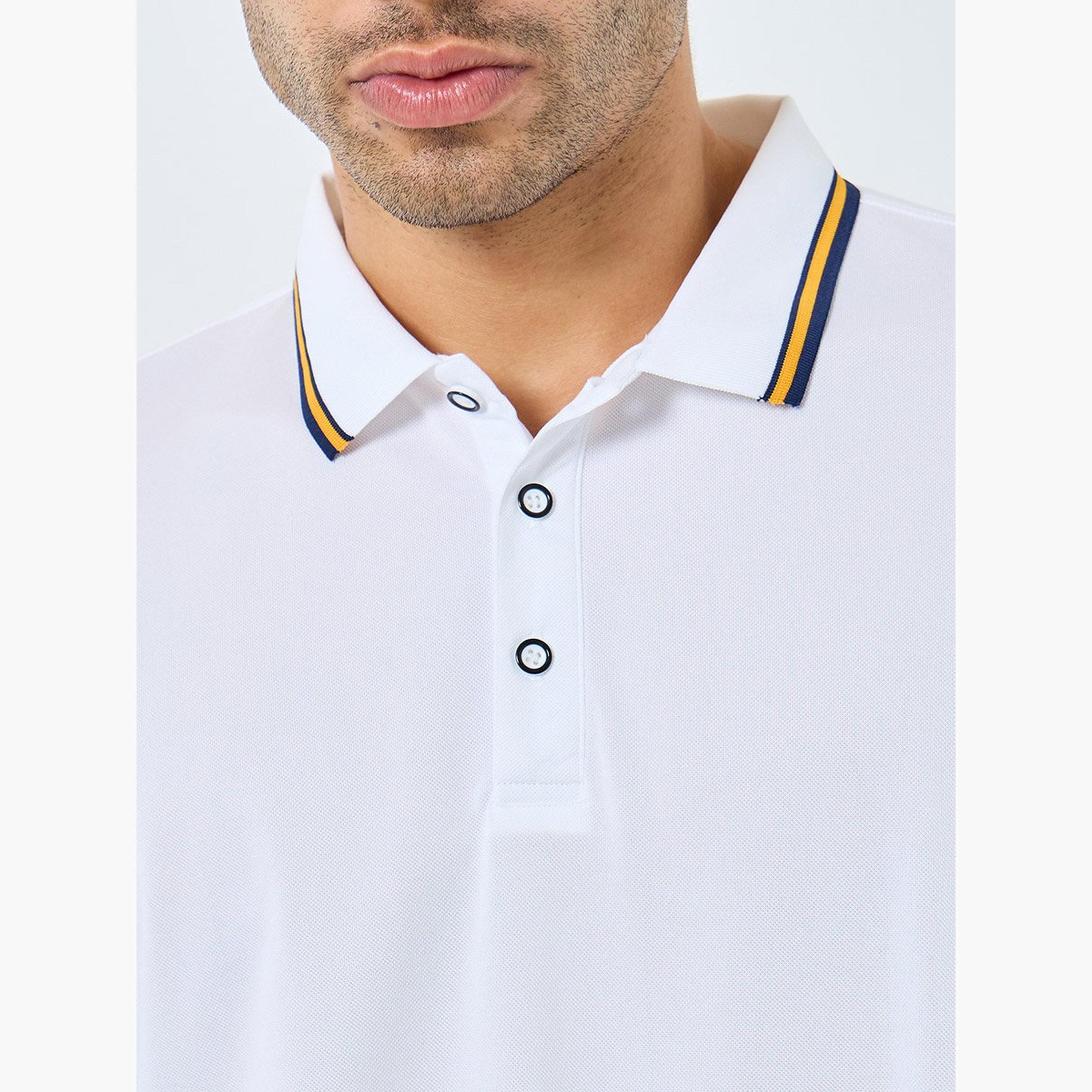 Styli Men Regular Fit Contrast Tipping Solid Polo-men-clothing-sportswearandactivewear-tshirtsandpolos-image-3