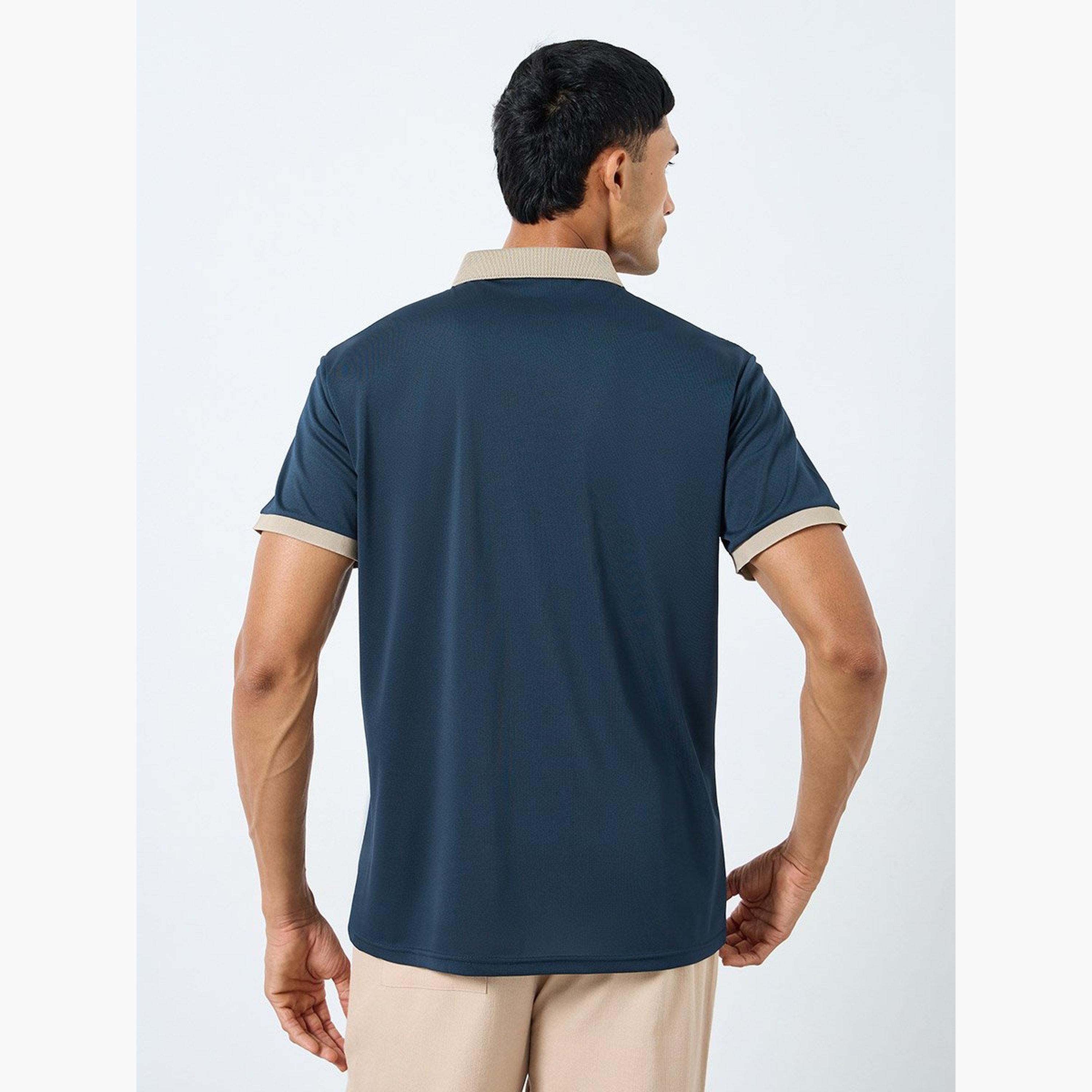 Styli Men Regular Fit Polo with Contrast Rib Detail-men-clothing-sportswearandactivewear-tshirtsandpolos-image-4