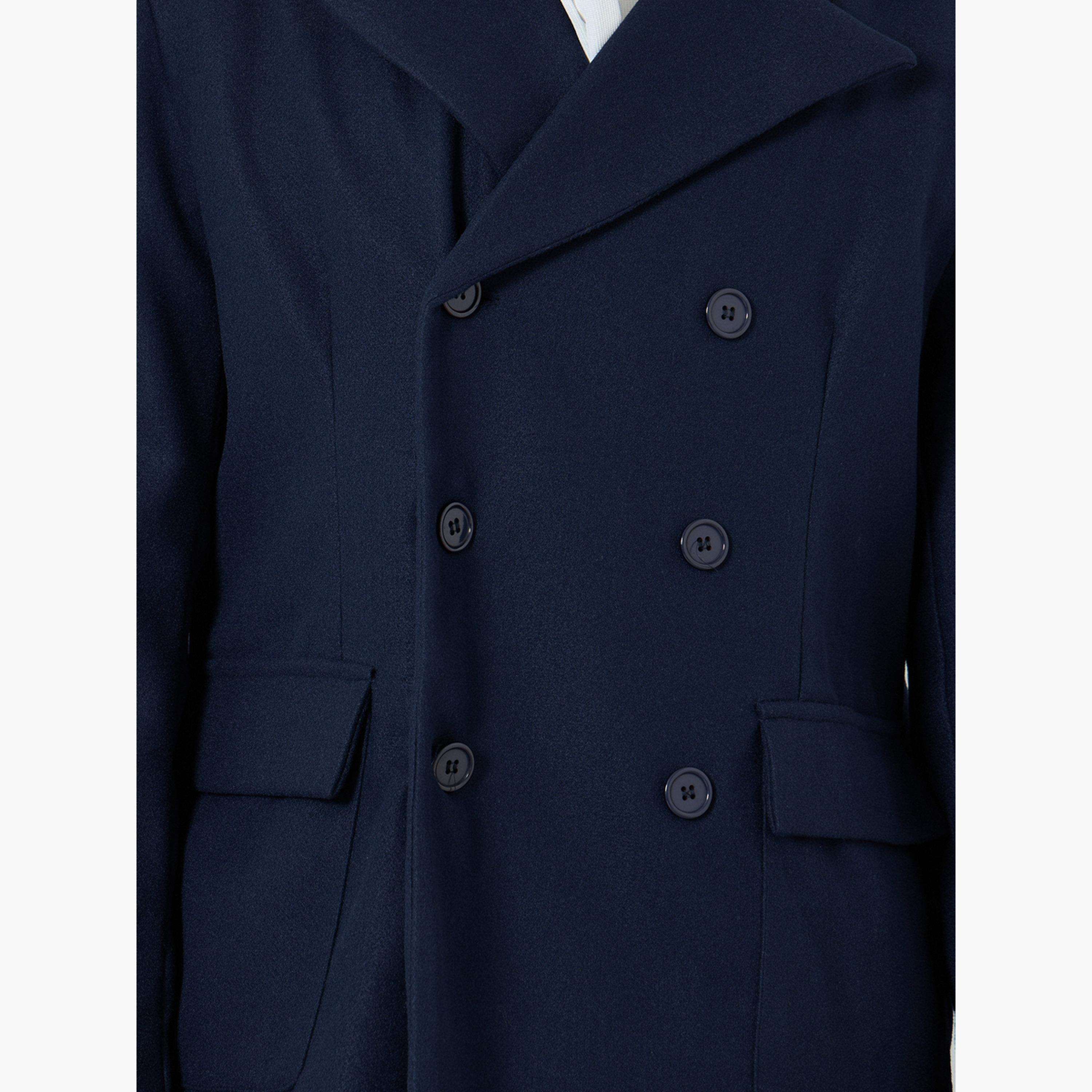 Styli Men Navy Oversized Double Breasted Wool Like Coat-men-clothing-jacketsandblazers-coats-image-4