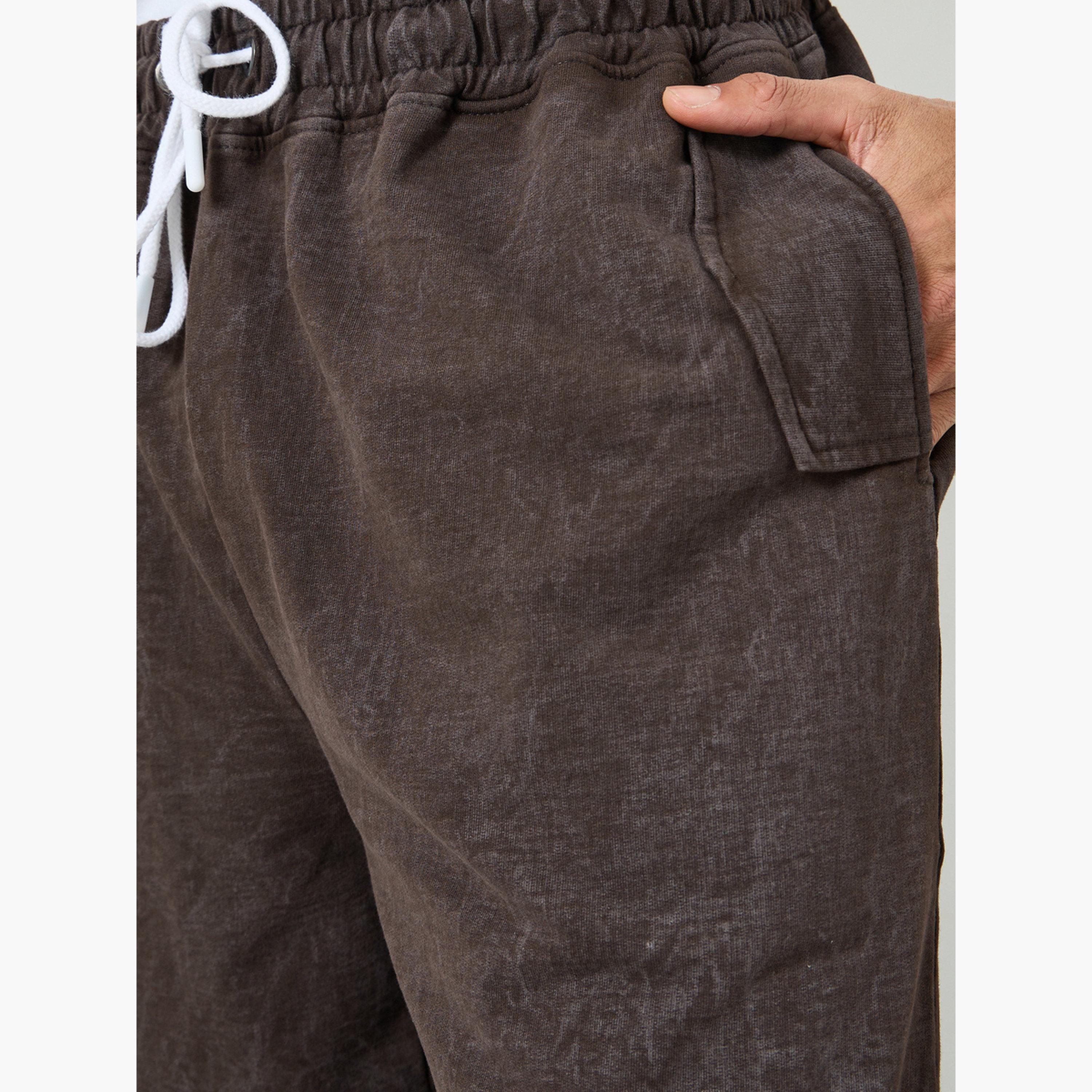 شورت بقصة واسعة مع رباط للرجال-men-clothing-bottoms-shorts-image-4