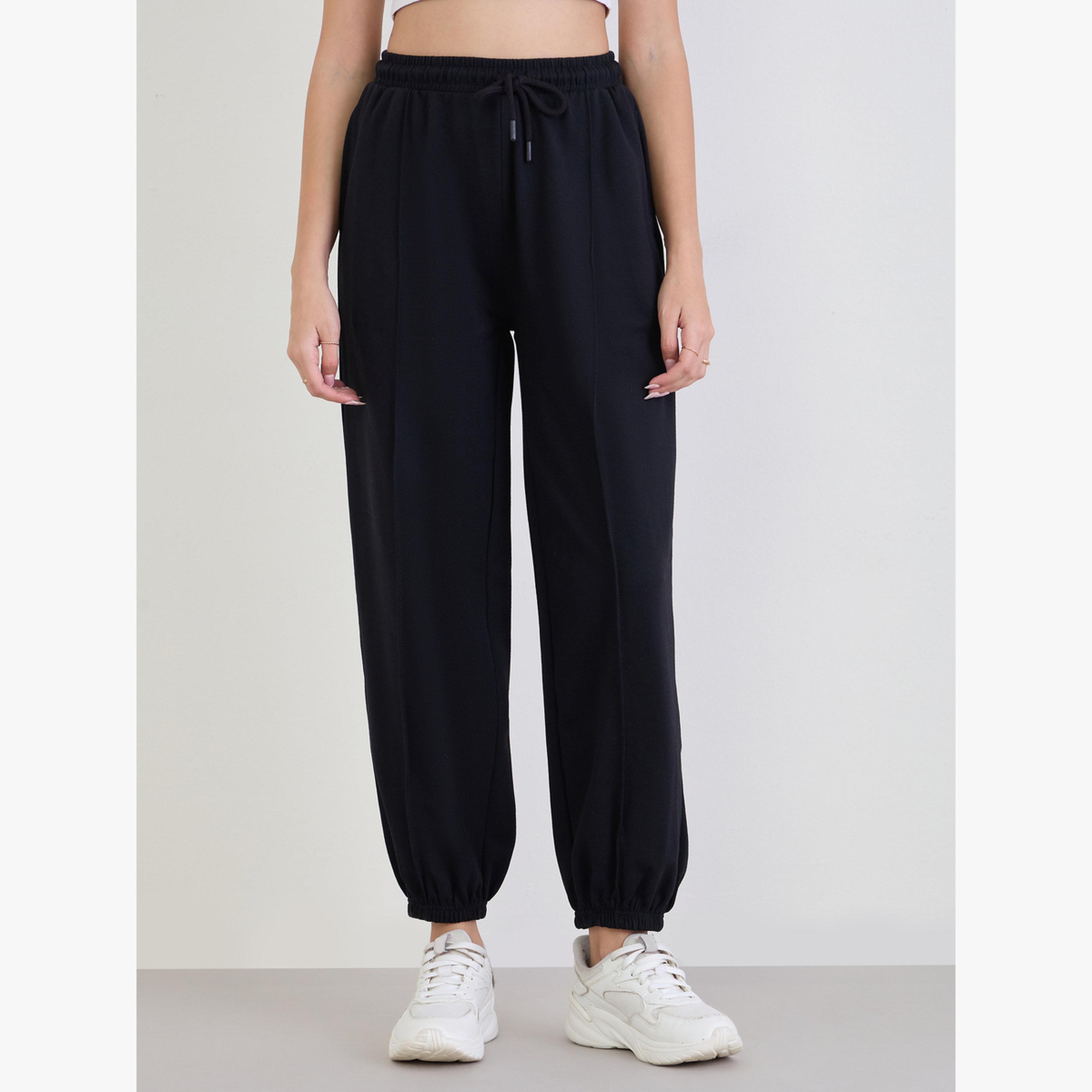 بنطال جوغر بقصة مريحة-women-clothing-bottoms-joggers-image-1