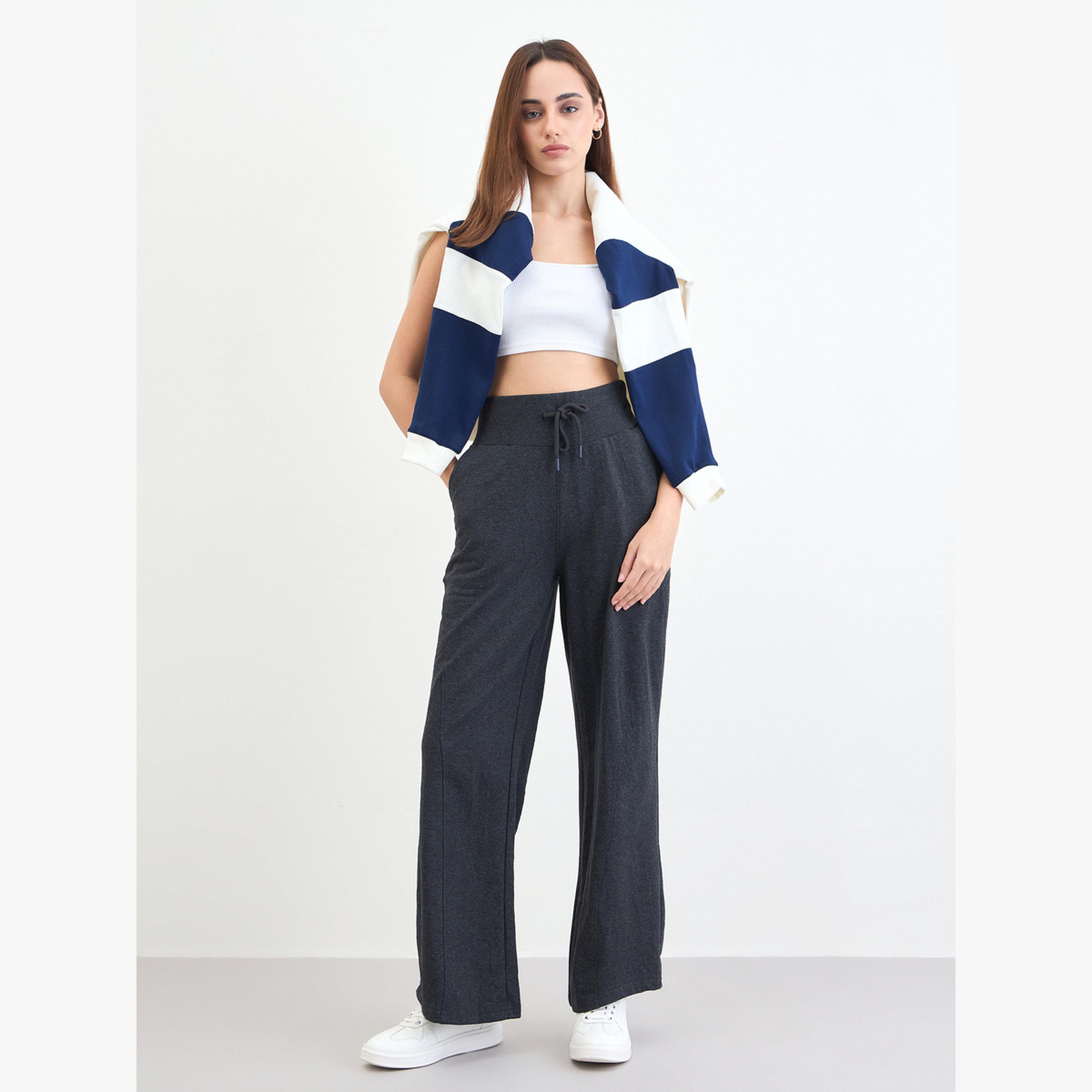 بنطال جوغر بأرجل واسعة-women-clothing-bottoms-joggers-image-3