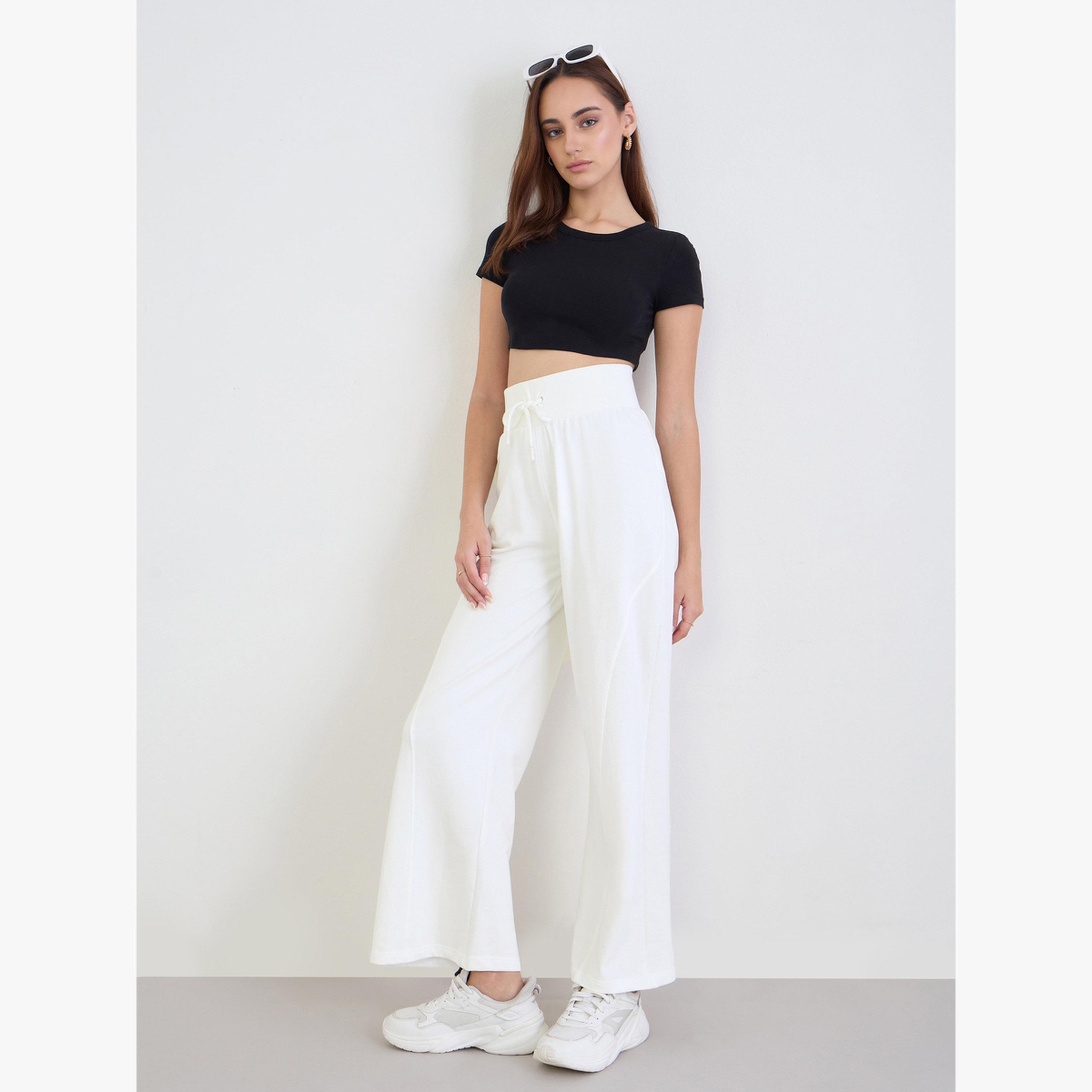 بنطال جوغر بأرجل واسعة-women-clothing-bottoms-joggers-image-2