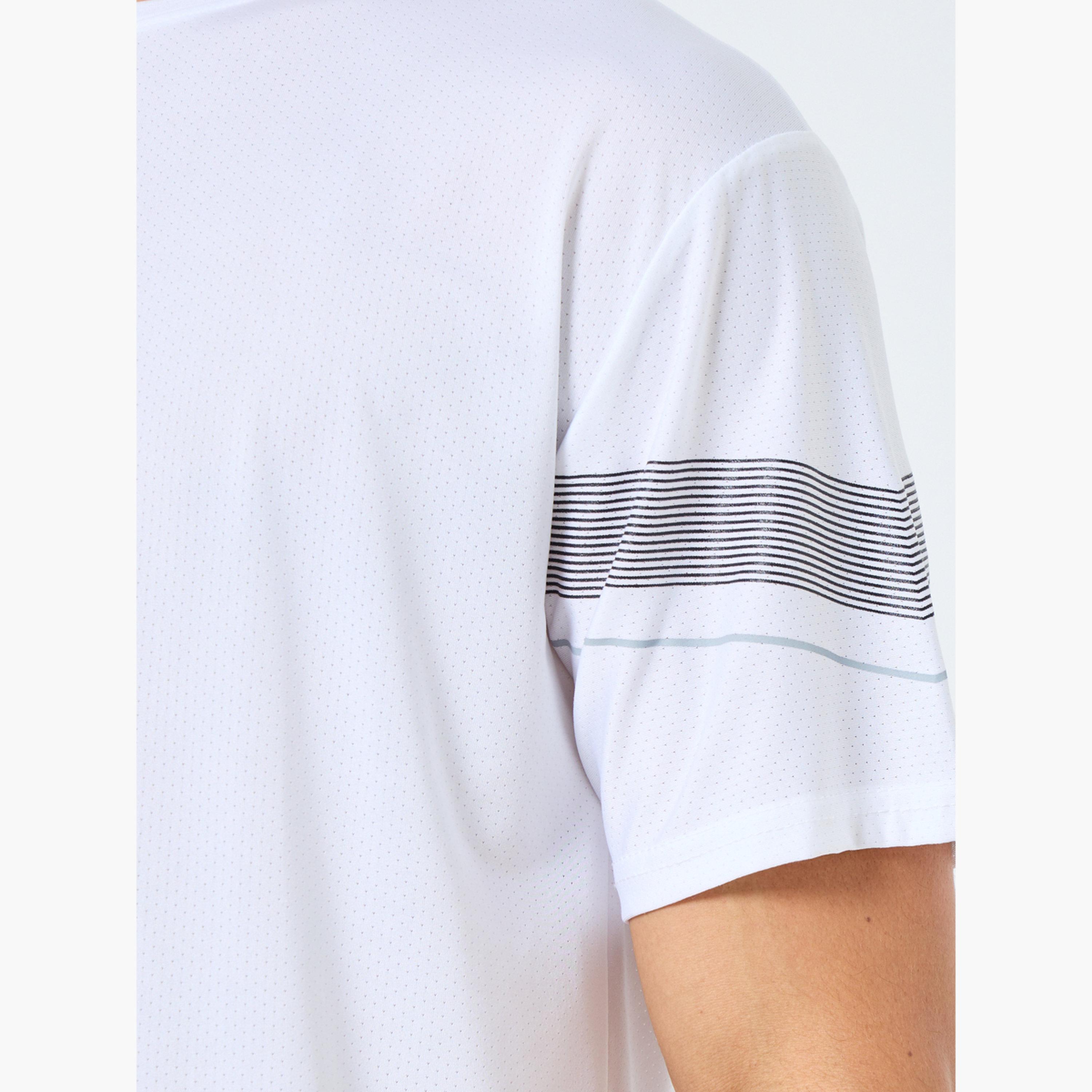 Styli Regular Fit Crew Neck Athleisure T-Shirt-men-clothing-sportswearandactivewear-tshirtsandpolos-image-3