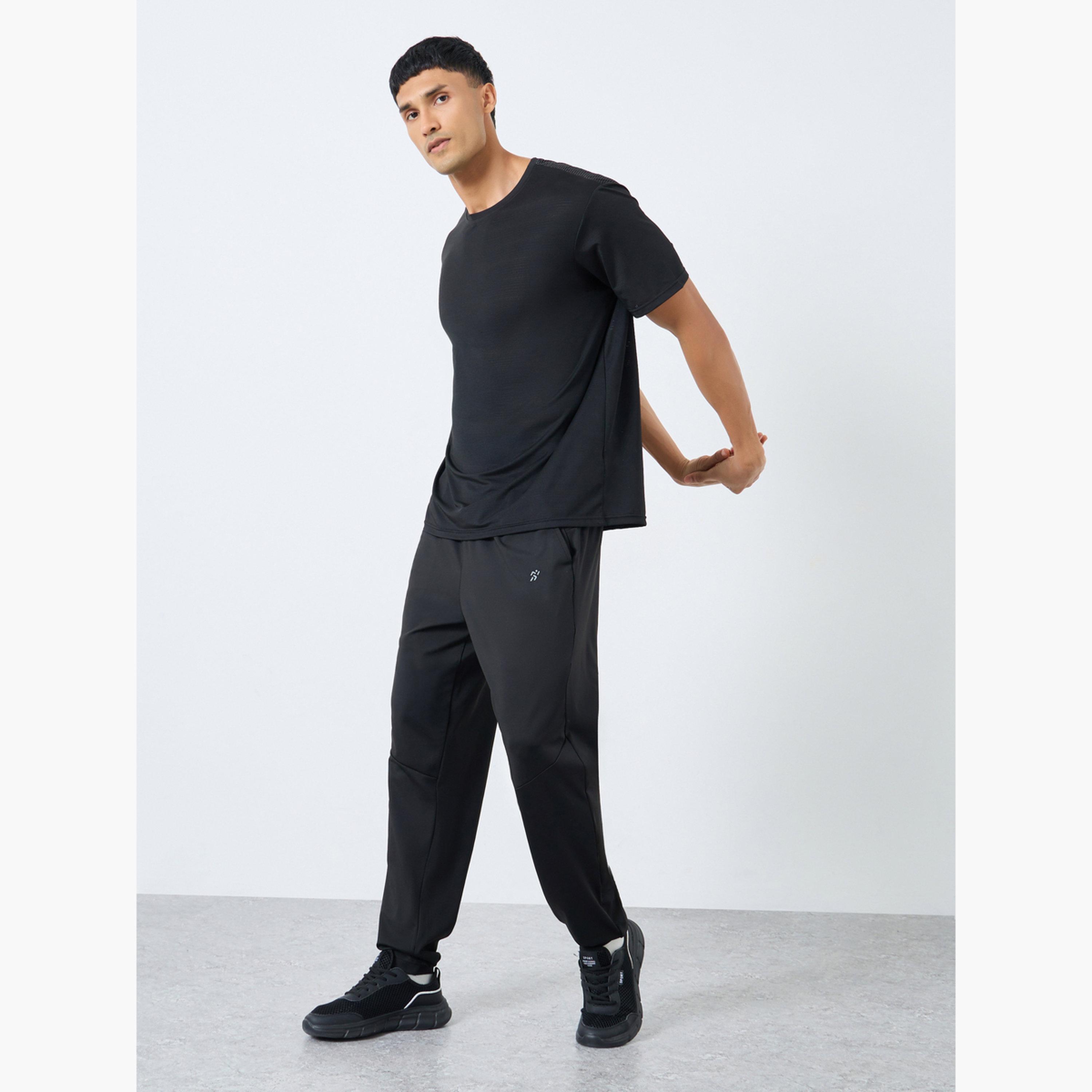 Styli Regular Fit Crew Neck Athleisure T-Shirt-men-clothing-sportswearandactivewear-tshirtsandpolos-image-2