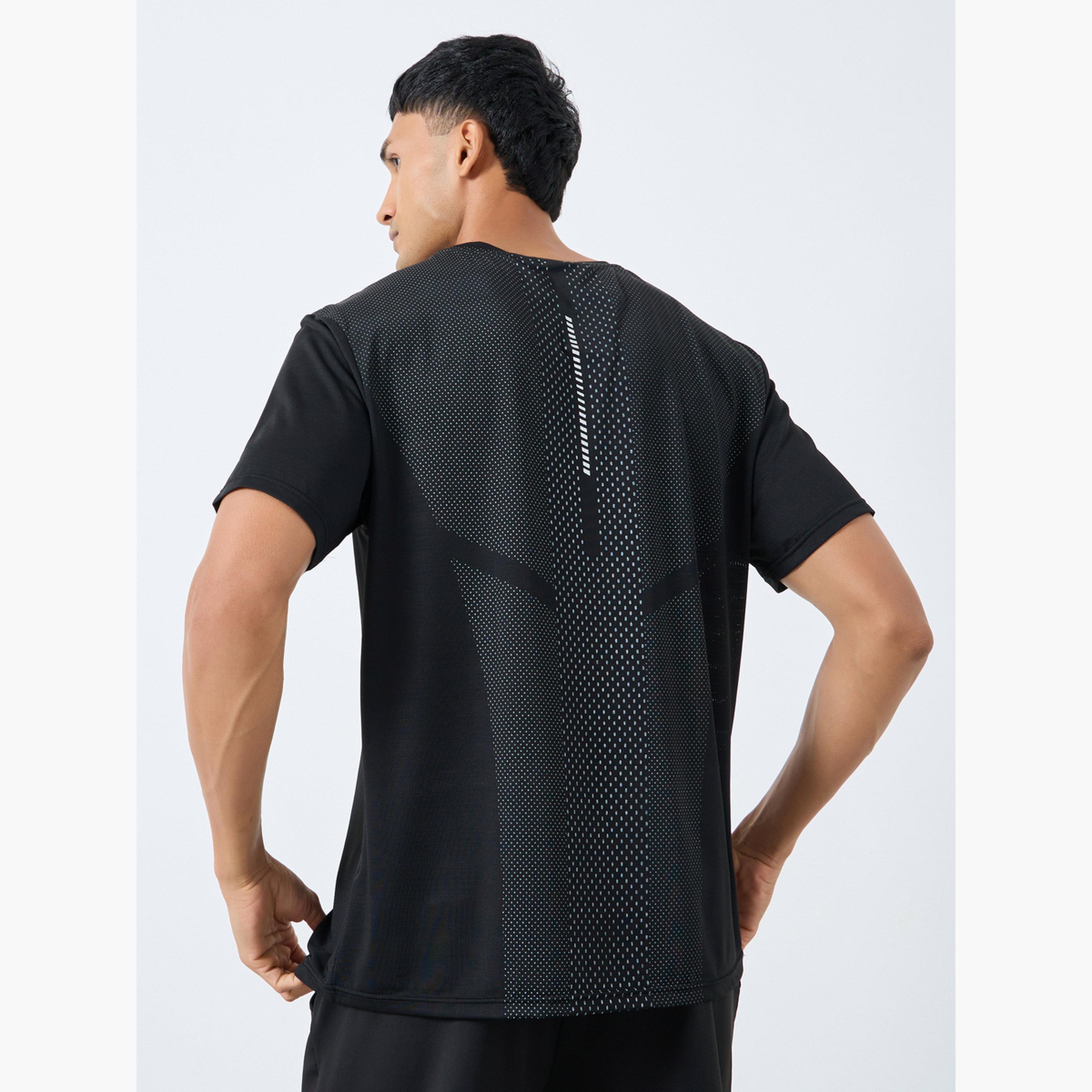 Styli Regular Fit Crew Neck Athleisure T-Shirt-men-clothing-sportswearandactivewear-tshirtsandpolos-image-4