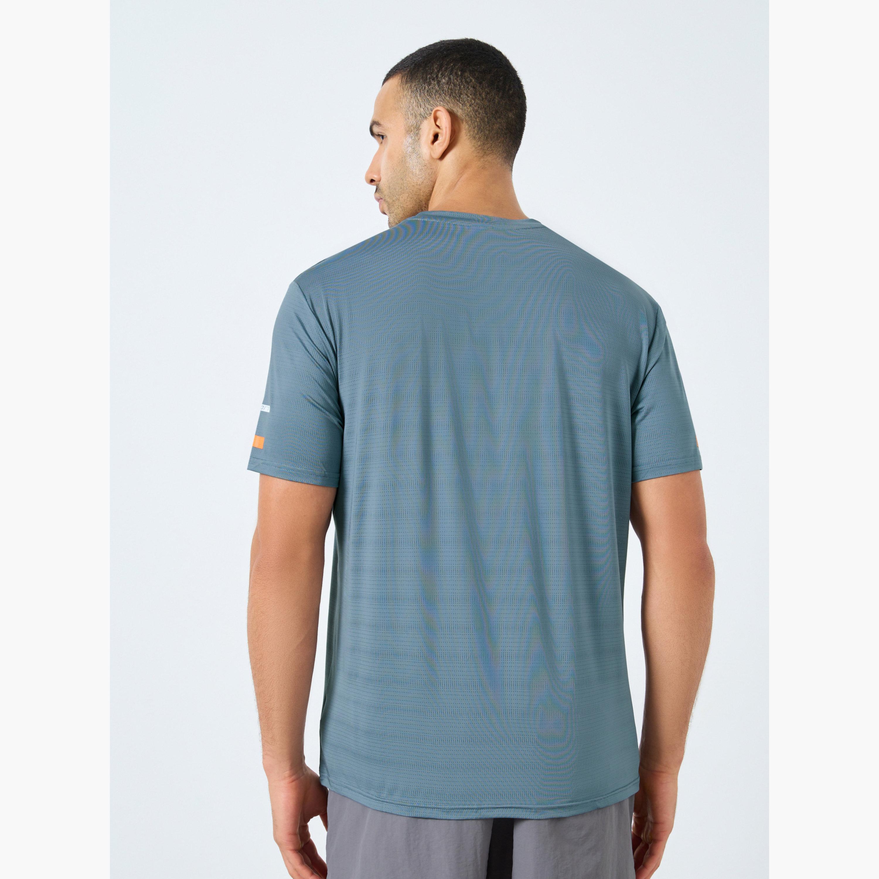Styli Regular Fit Crew Neck Athleisure T-Shirt-men-clothing-sportswearandactivewear-tshirtsandpolos-image-4