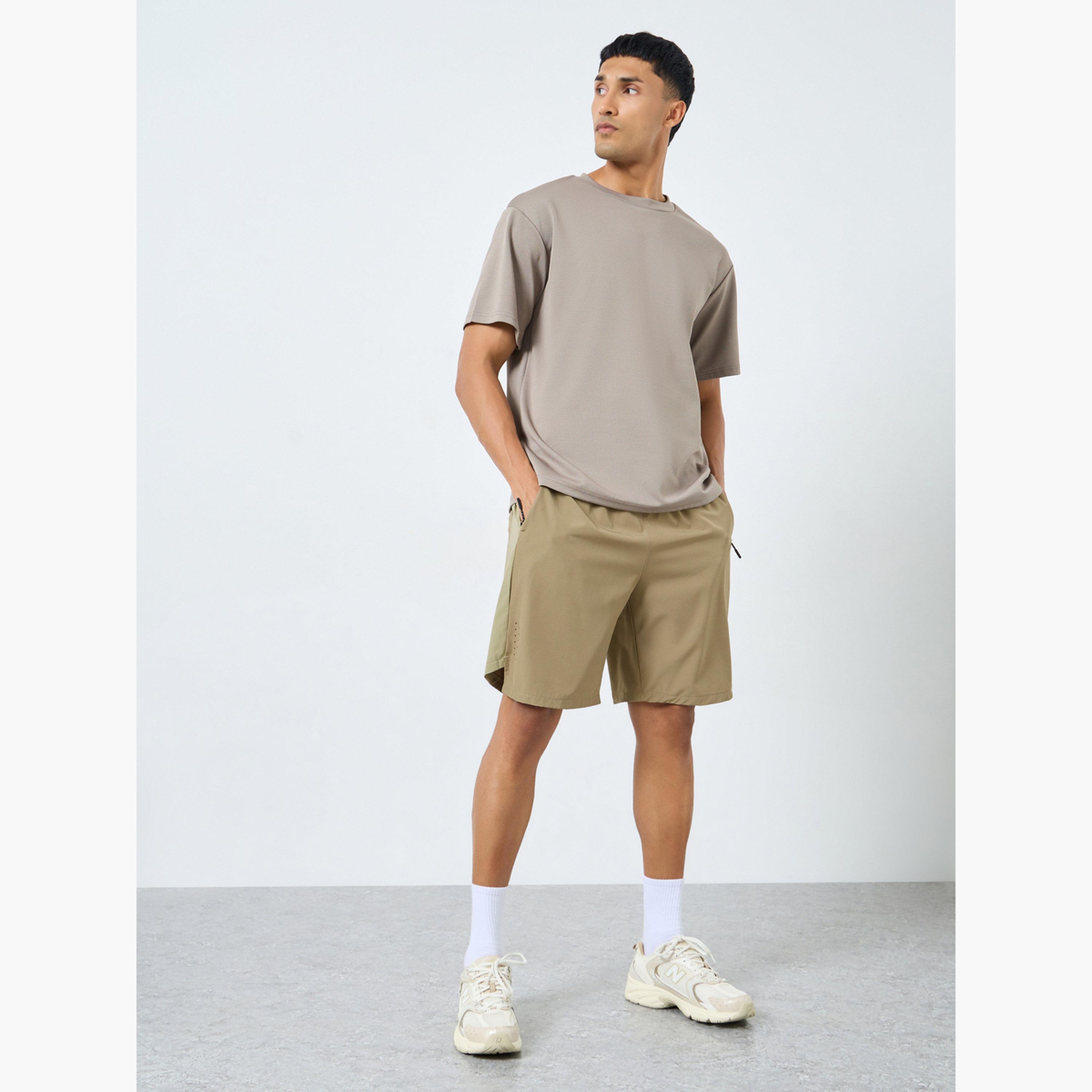 Styli Men Regular Fit Athleisure Running Shorts-men-clothing-sportswearandactivewear-bottoms-shorts-image-2