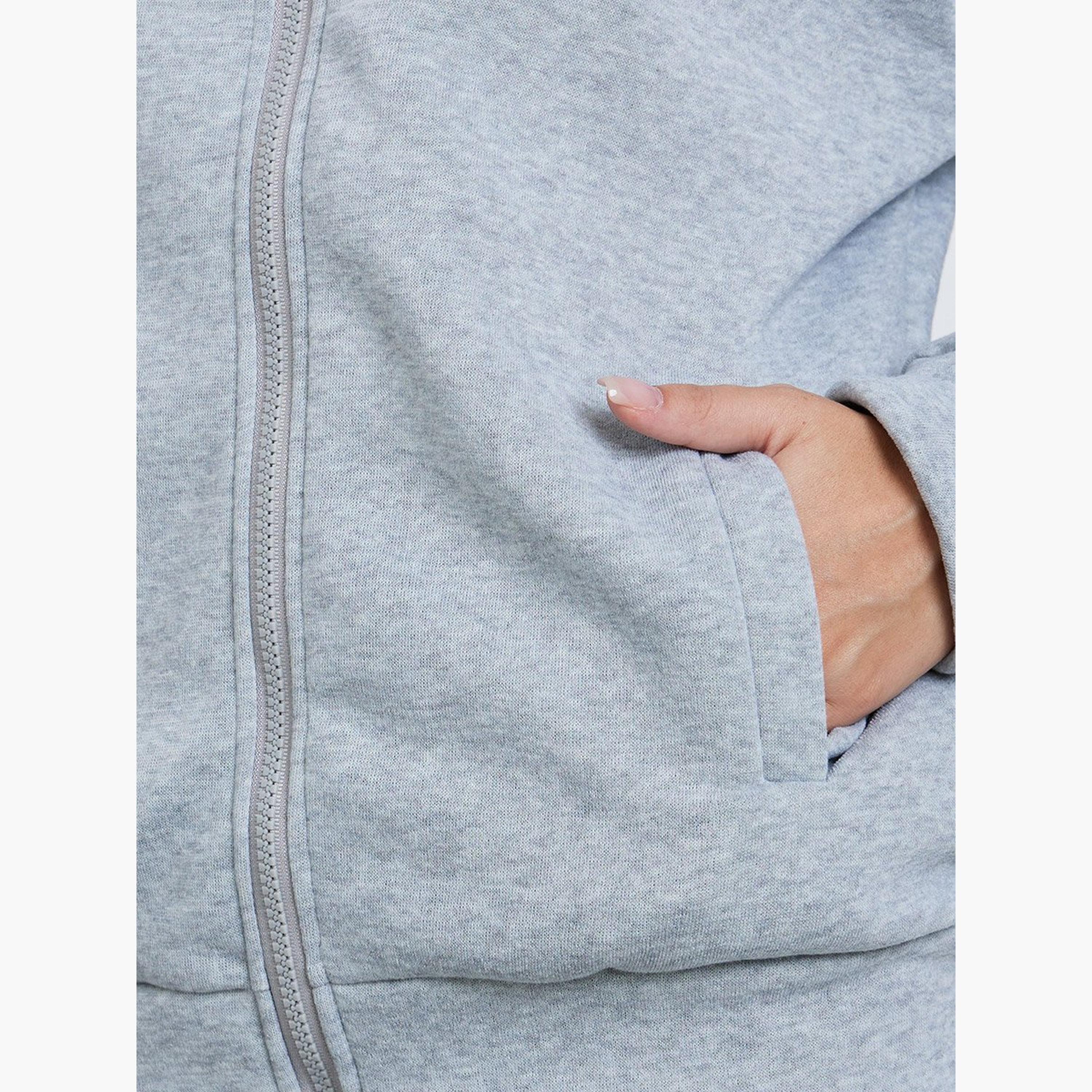Take Two Solid High Neck Long Sleeves Women's Zip Through Sweatshirt-women-winterwear-hoodiesandsweatshirts-hoodies-image-5