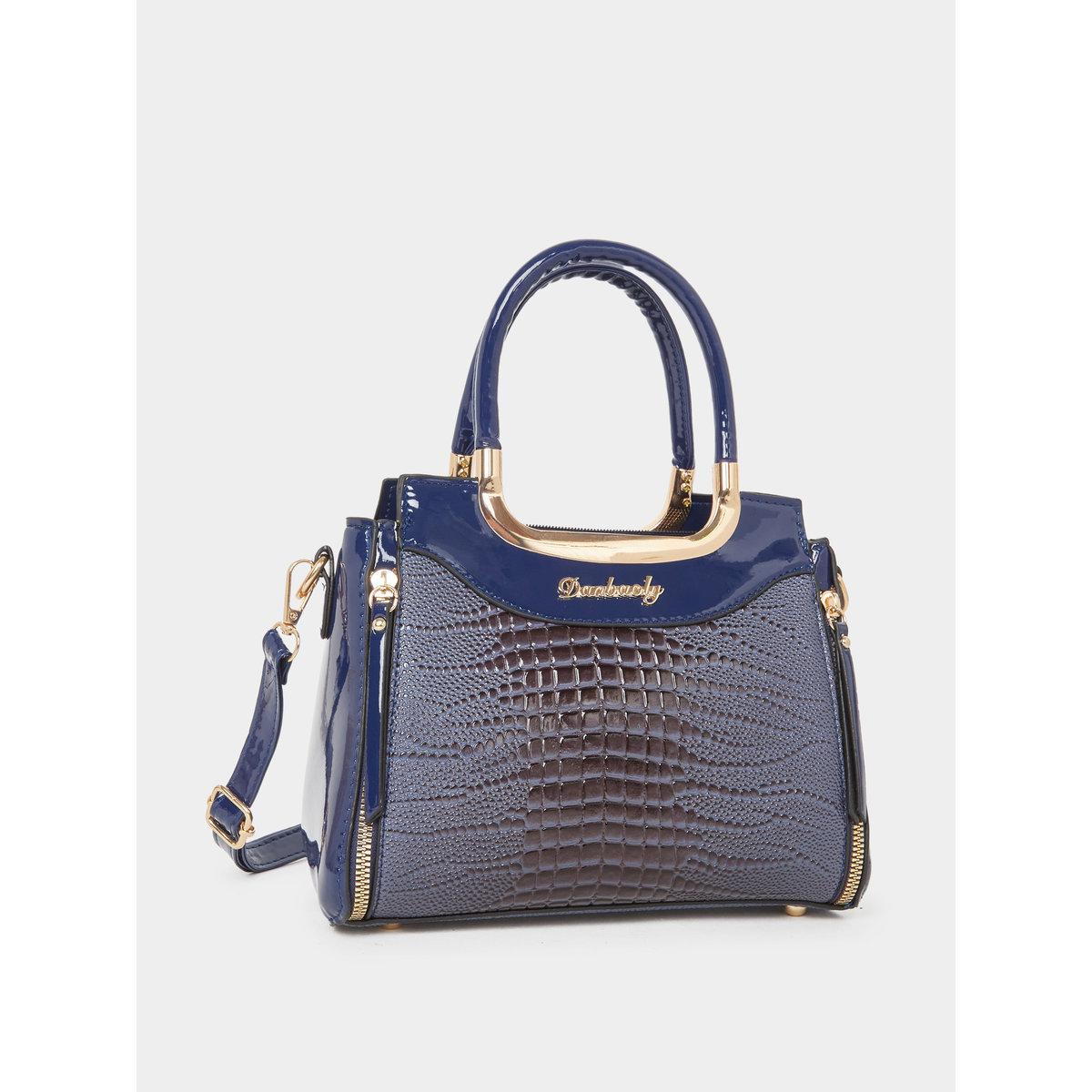 Take Two Croc Skin Dual Handles Handbag-women-bagsandwallets-handbags-image-1