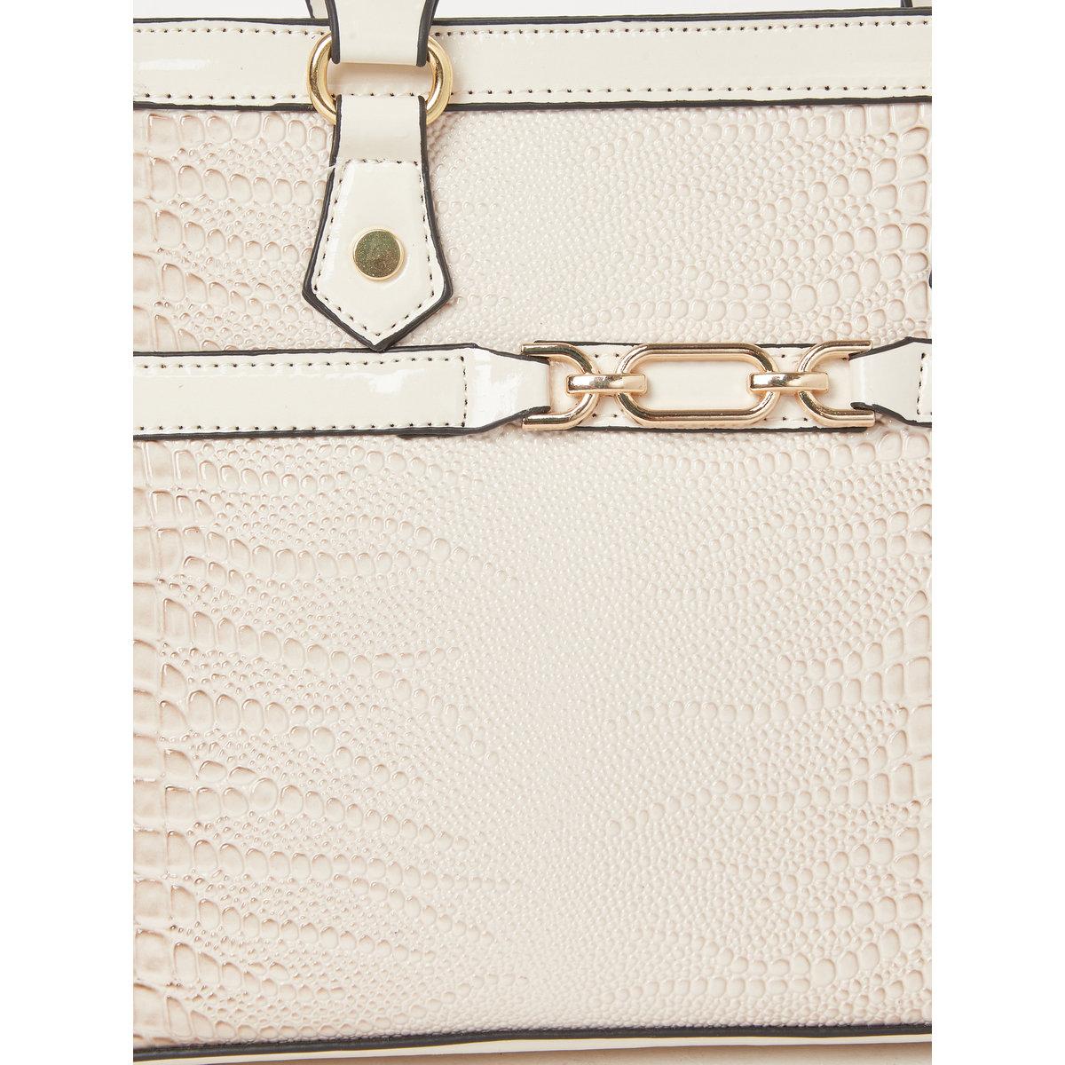 شنطة يد بملمس جلد التمساح مع محفظة-women-bagsandwallets-handbags-image-4
