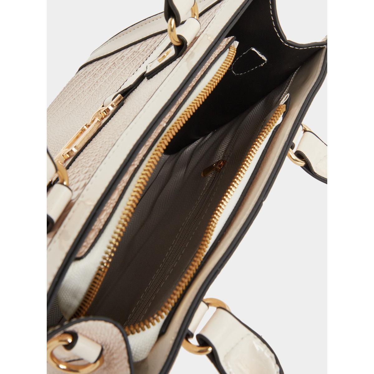 شنطة يد بملمس جلد التمساح مع محفظة-women-bagsandwallets-handbags-image-5