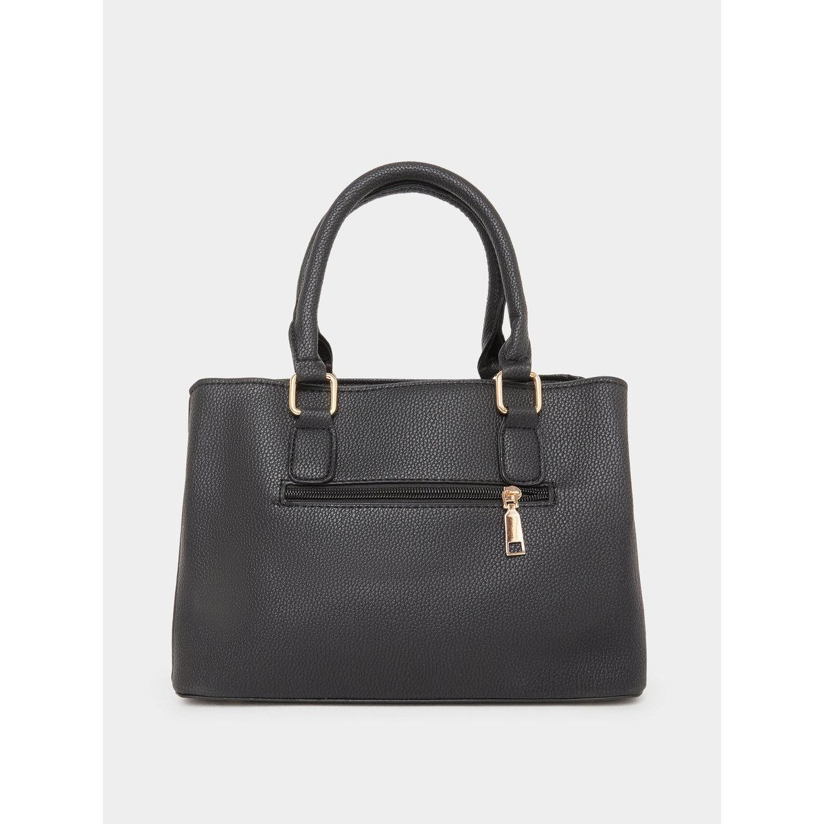 Take Two Black Dual Handle Handbag-women-bagsandwallets-handbags-image-2