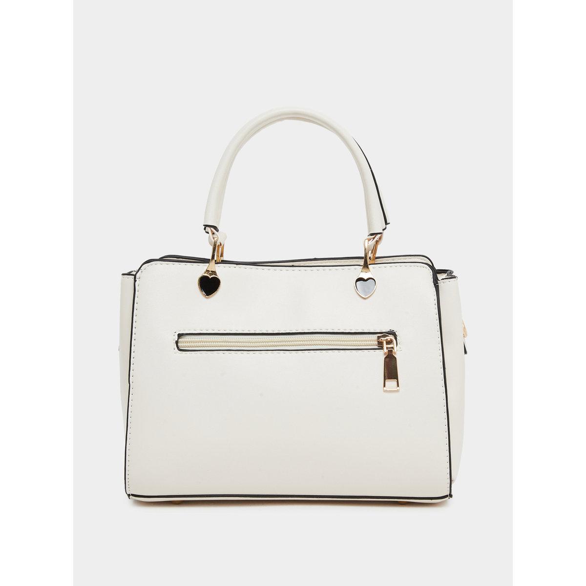 Take Two Solid Dual Handles Handbag with Purse Set-women-bagsandwallets-handbags-image-2