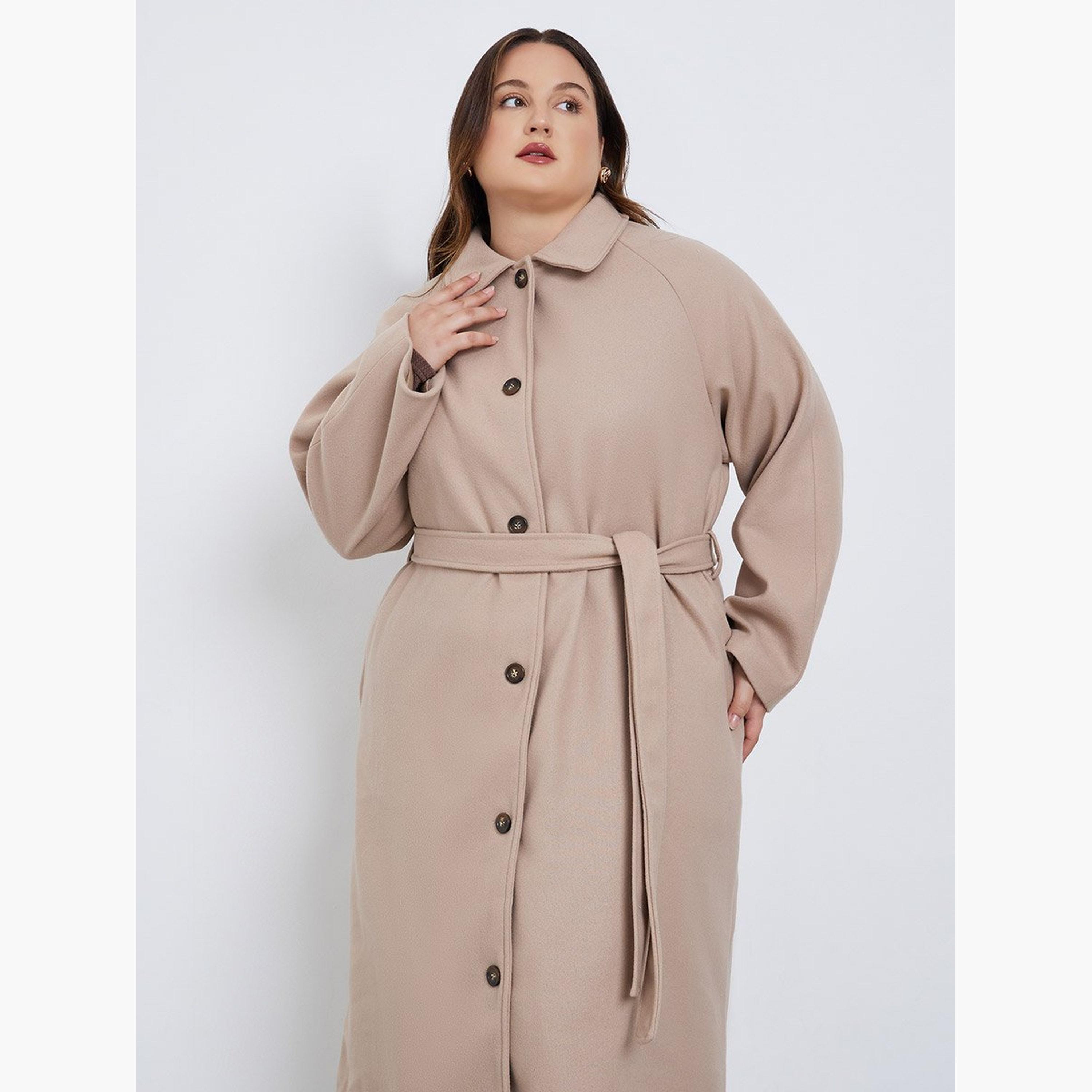 Styli Plus Size Oversized Belted Coat Shacket-women-clothing-plussize-coatsandjackets-coats-image-3