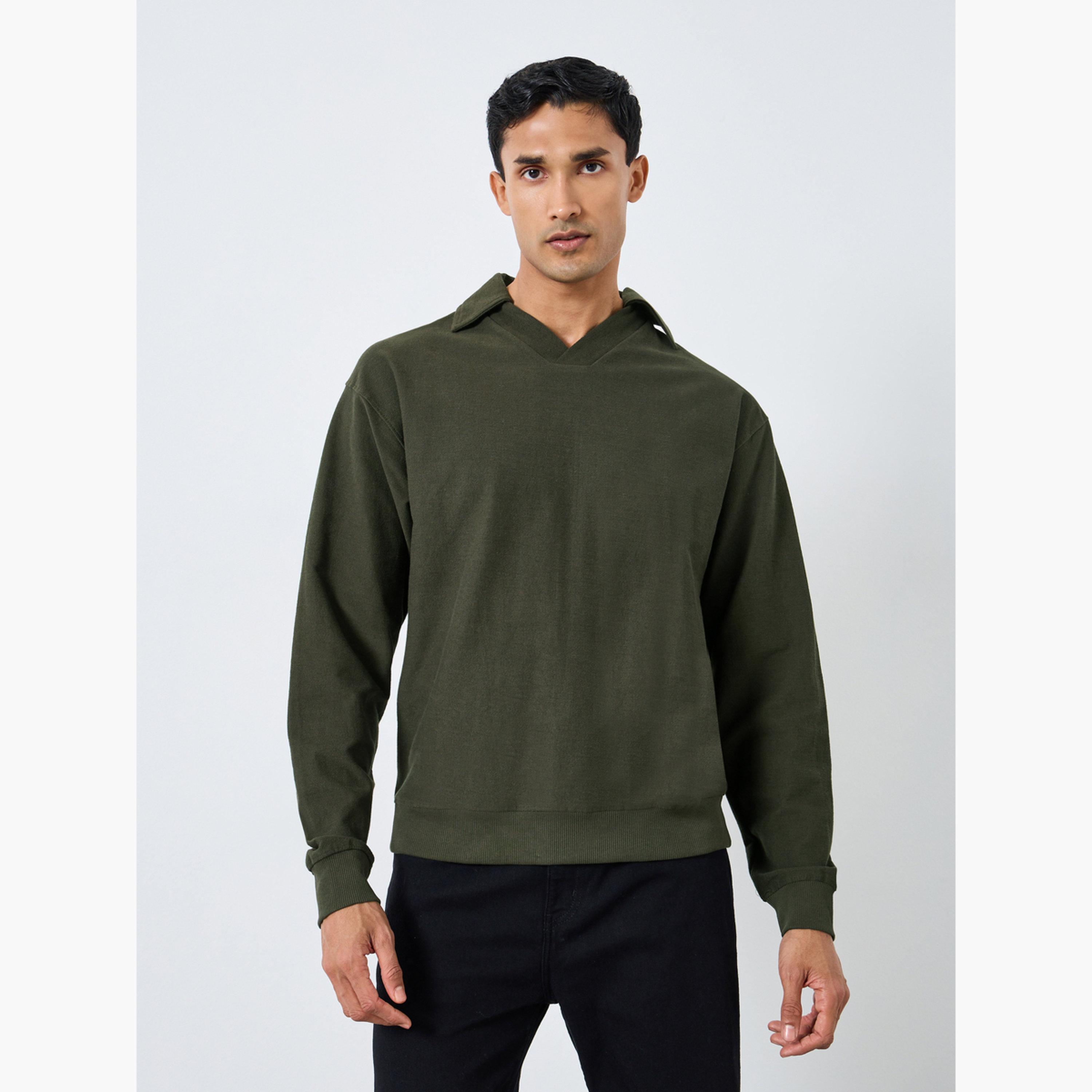 سويت شيرت قطن تيري-men-winterwear-hoodiesandsweatshirts-image-1