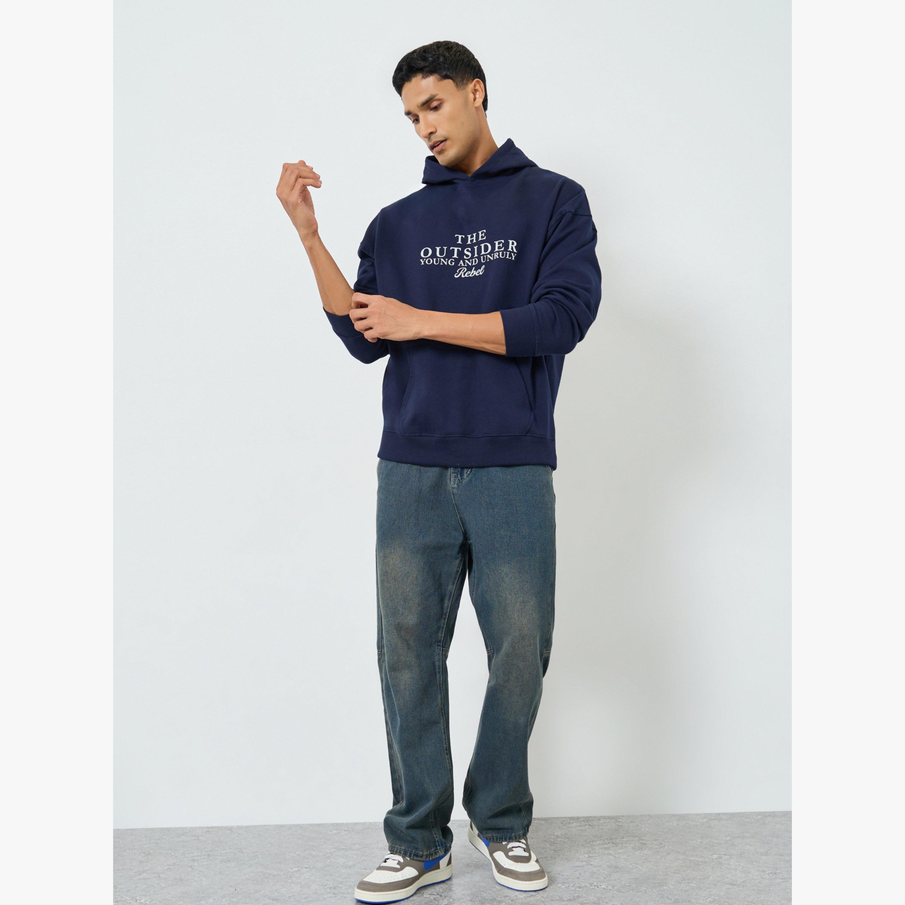 هودي بقصة واسعة بجيوب كانجارو-men-clothing-hoodiesandsweatshirts-image-2