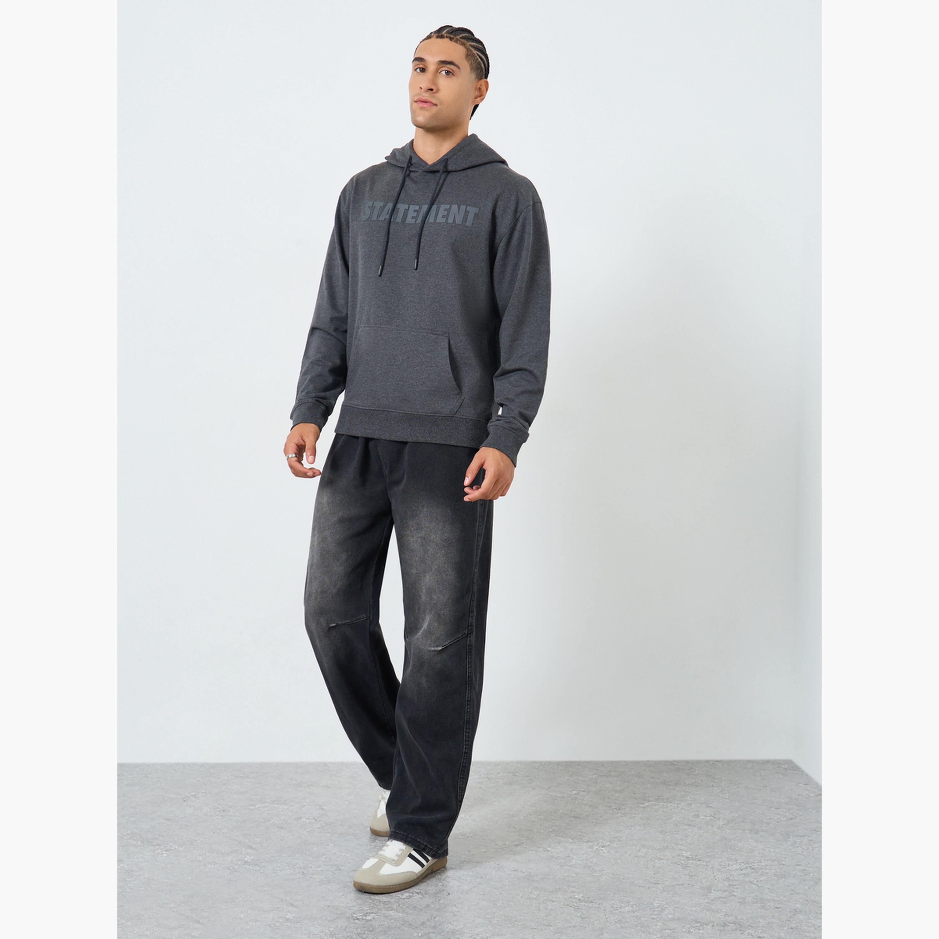 ستايلي - هودي رجالي بطباعة عالية الدقة لون رمادي غامق-men-winterwear-hoodiesandsweatshirts-image-2