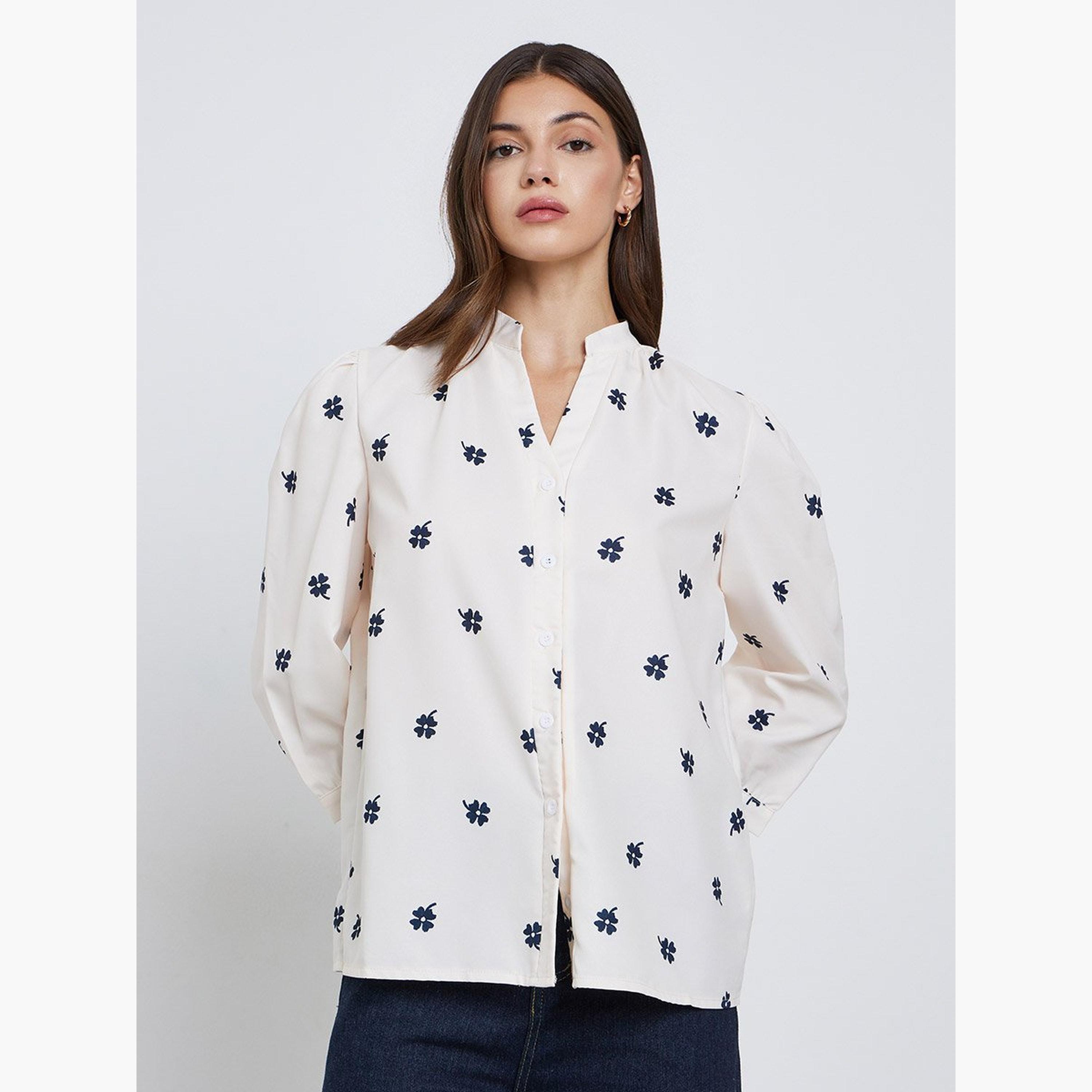 Take Two All-Over Print Long Sleeve Shirt-women-clothing-shirtsandblouses-shirts-image-3