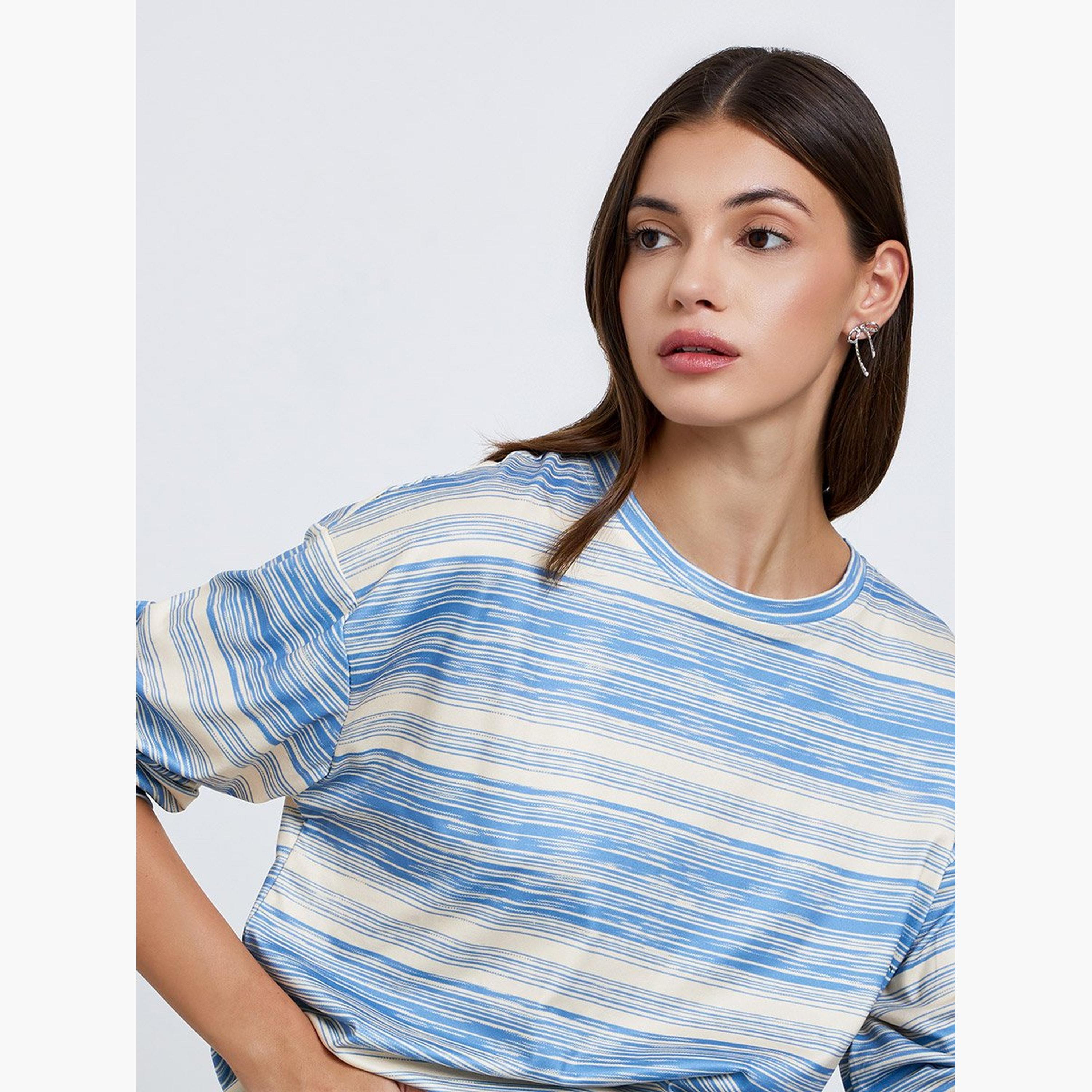 Take Two Striped Long Sleeve T-Shirt-women-clothing-tshirts-image-3