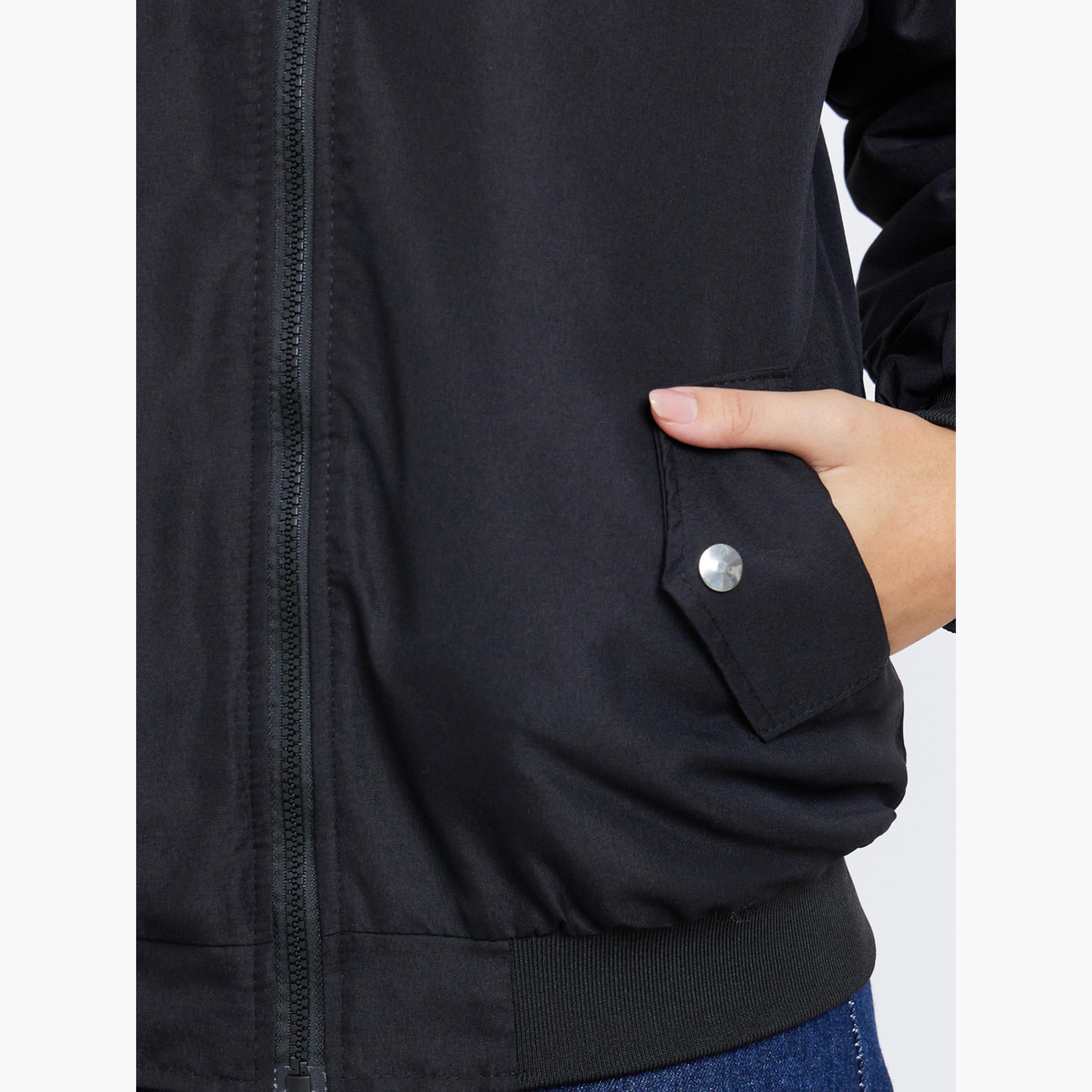 ستايلي - سترة سوداء بغطاء للرأس للنساء -women-clothing-hoodiesandsweatshirts-hoodies-image-6