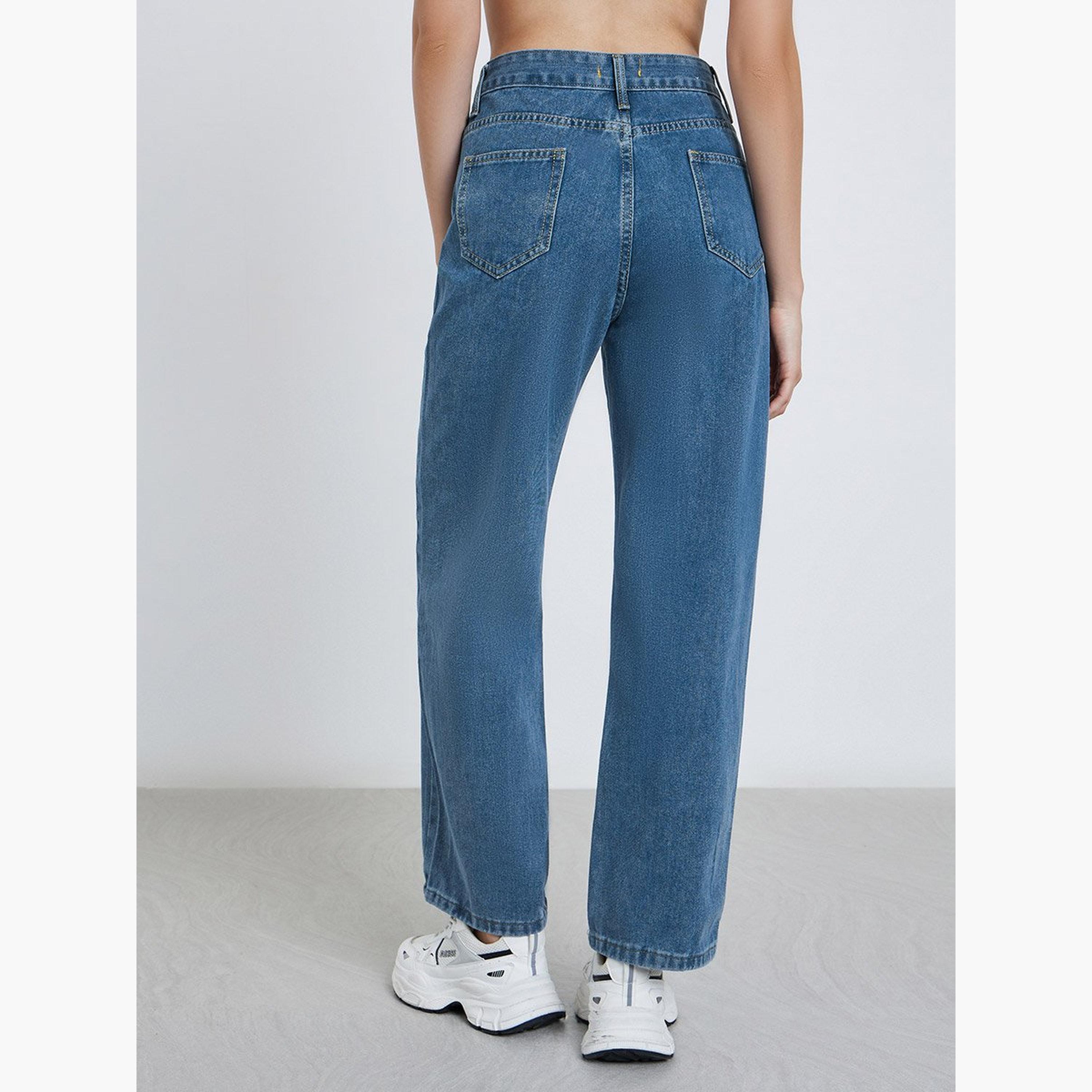 Styli High Rise Wide Leg Jeans-women-clothing-bottoms-jeans-image-4